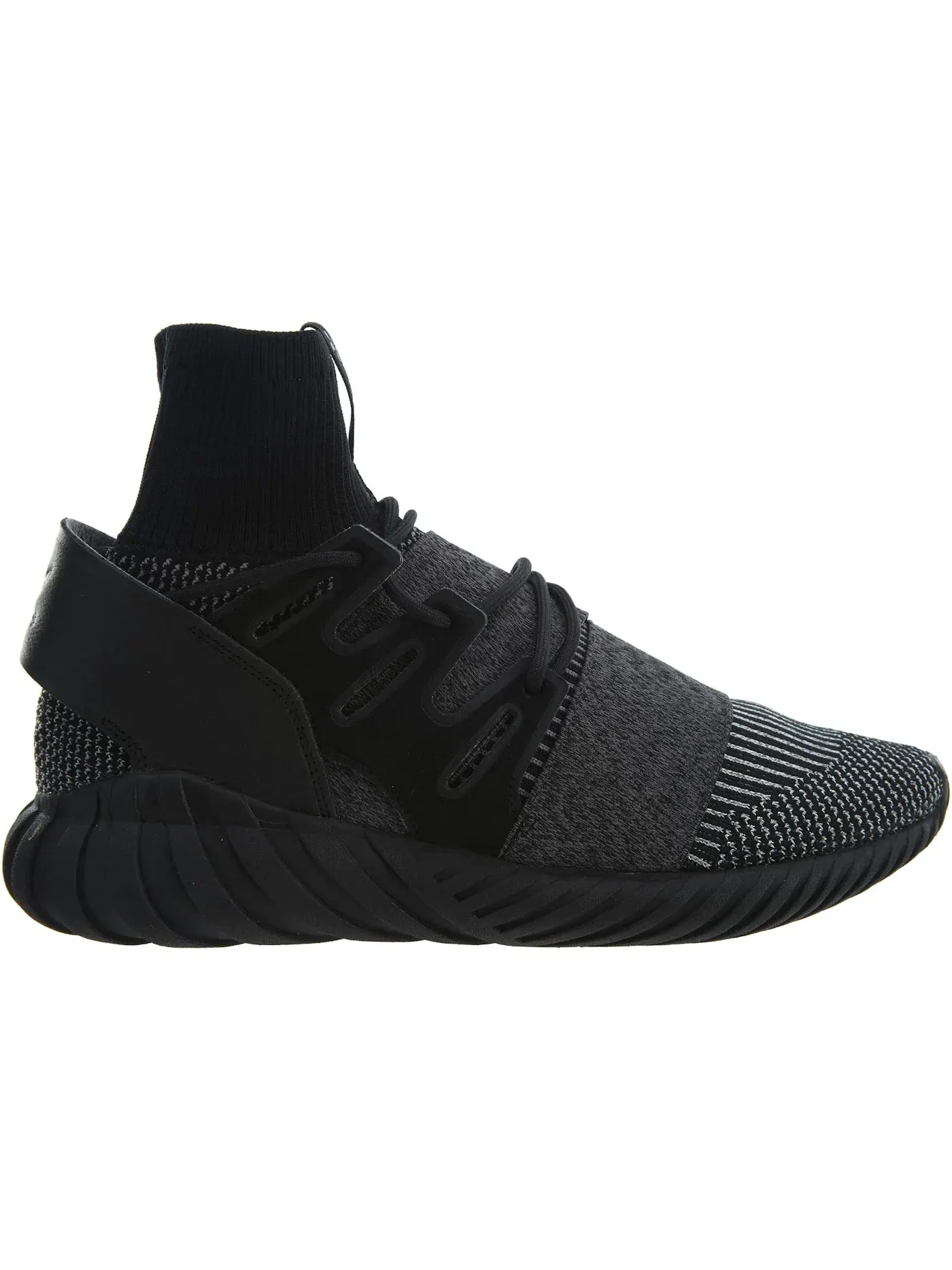 Мужские кроссовки Lifestyle Tubular Doom Pk Adidas — изображение 1 из 1, черный/черный-серый