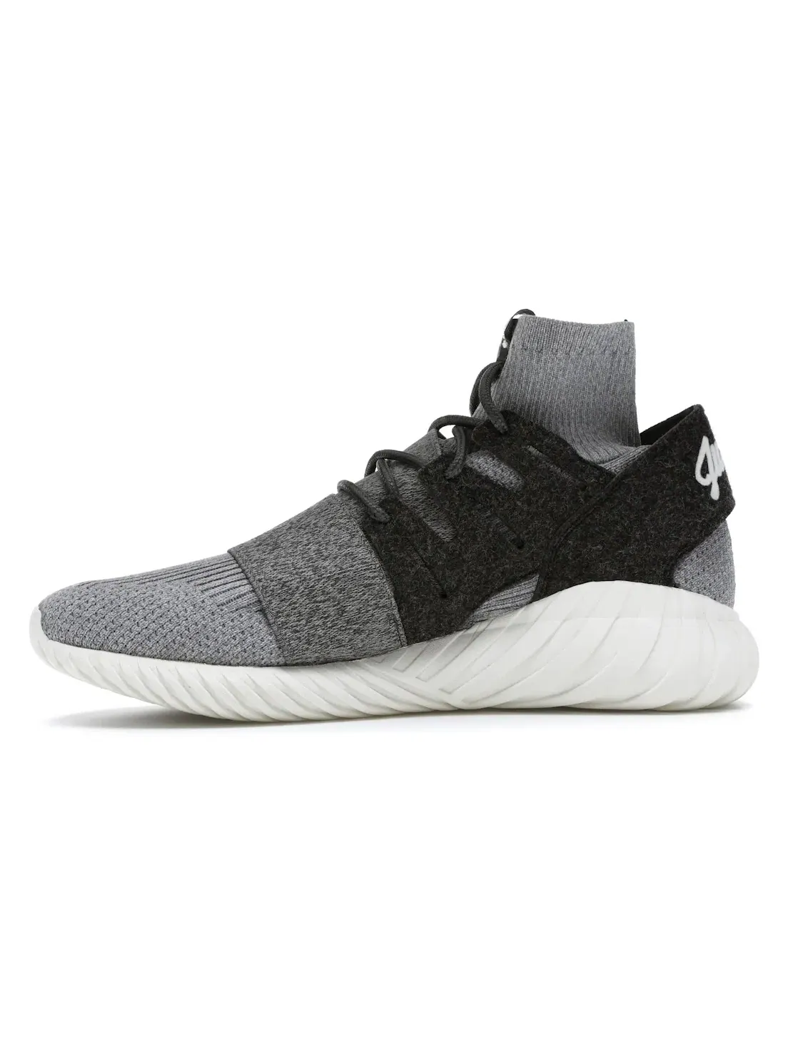 Мужские кроссовки Lifestyle с принтом Adidas Tubular Doom Adidas — изображение 3 из 4, серый/белый