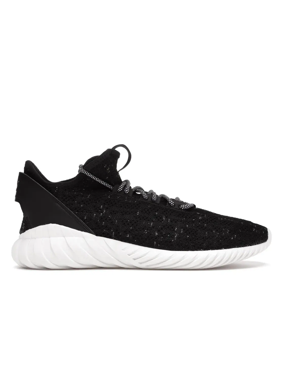 Мужские кроссовки Lifestyle Tubular Doom Sock Adidas — изображение 1 из 4, черный/белый/серый