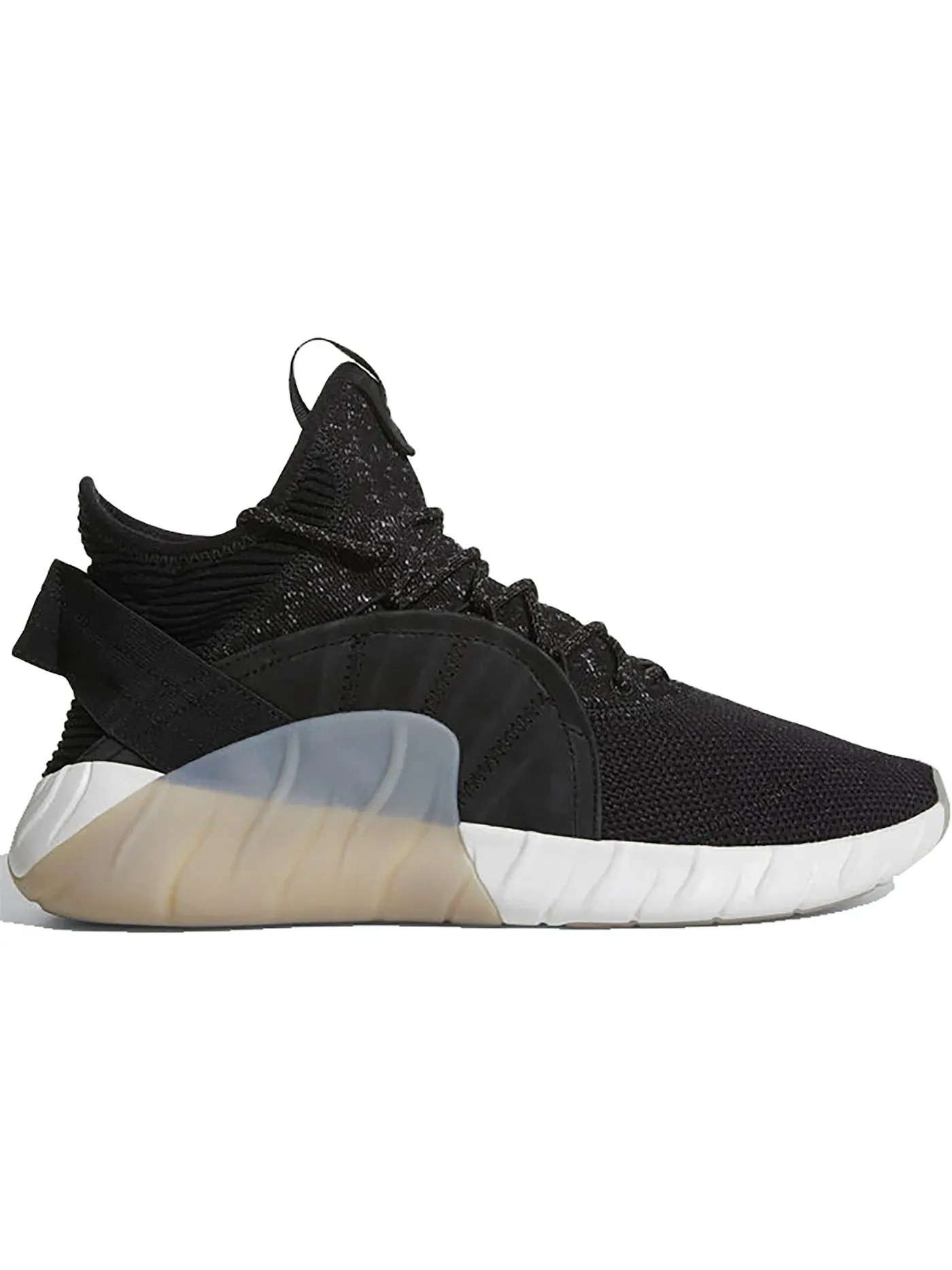 Мужские кроссовки Lifestyle Adidas Tubular Rise — изображение 1 из 1, черный/черный/белый
