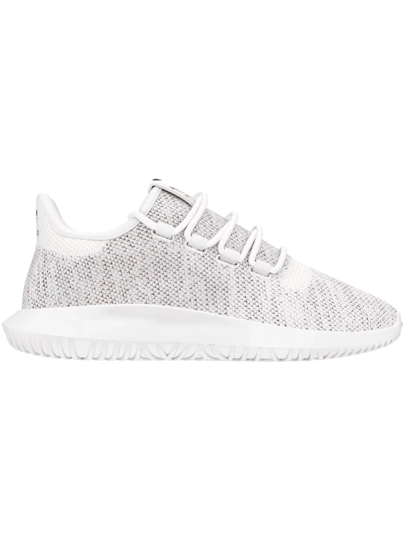 Мужские кроссовки с трикотажным верхом Adidas Tubular Shadow Knit — изображение 1 из 1, белый/черный