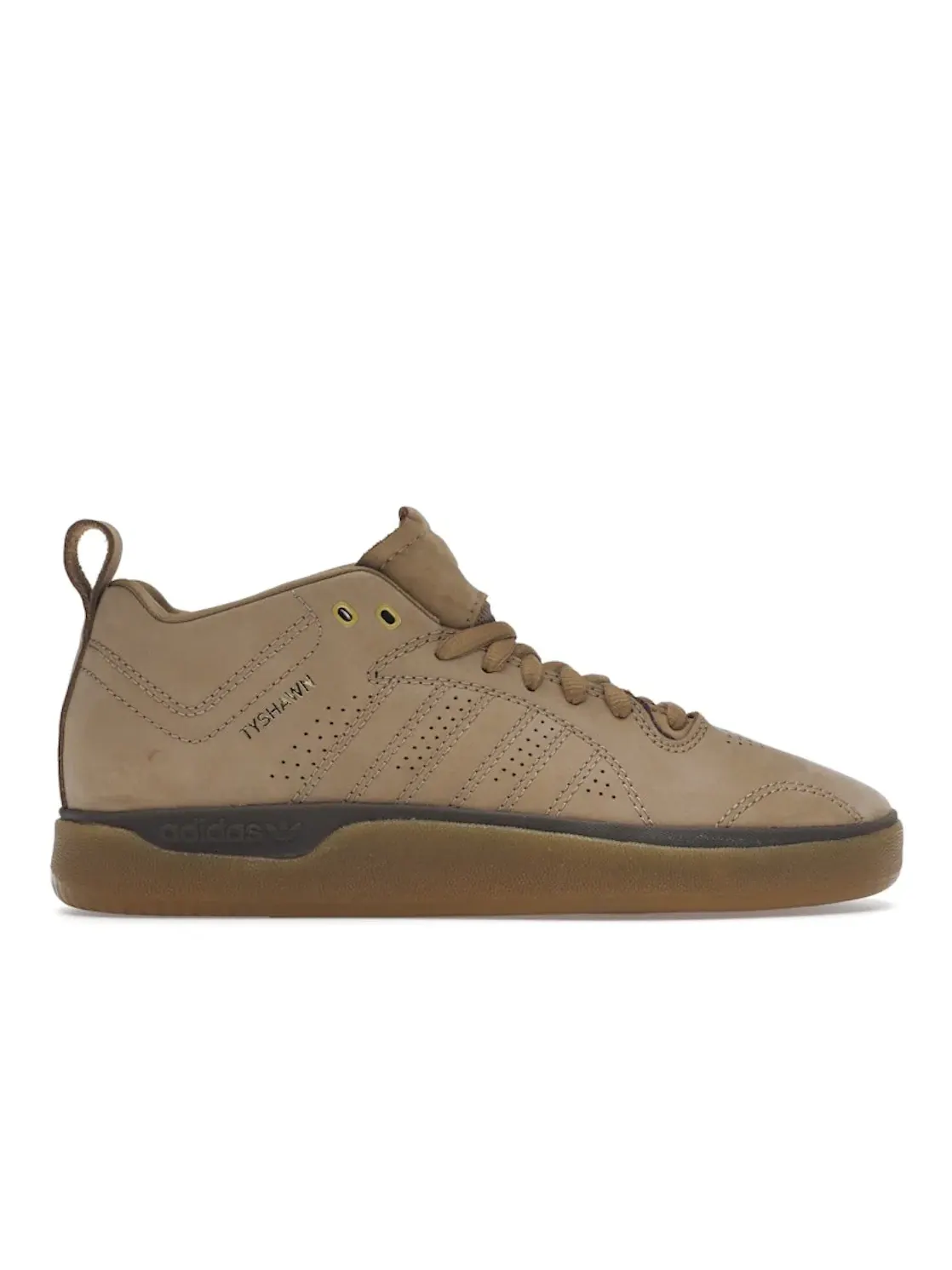 Мужские кроссовки Tyshawn Adidas — изображение 1 из 4, золотистый металлик