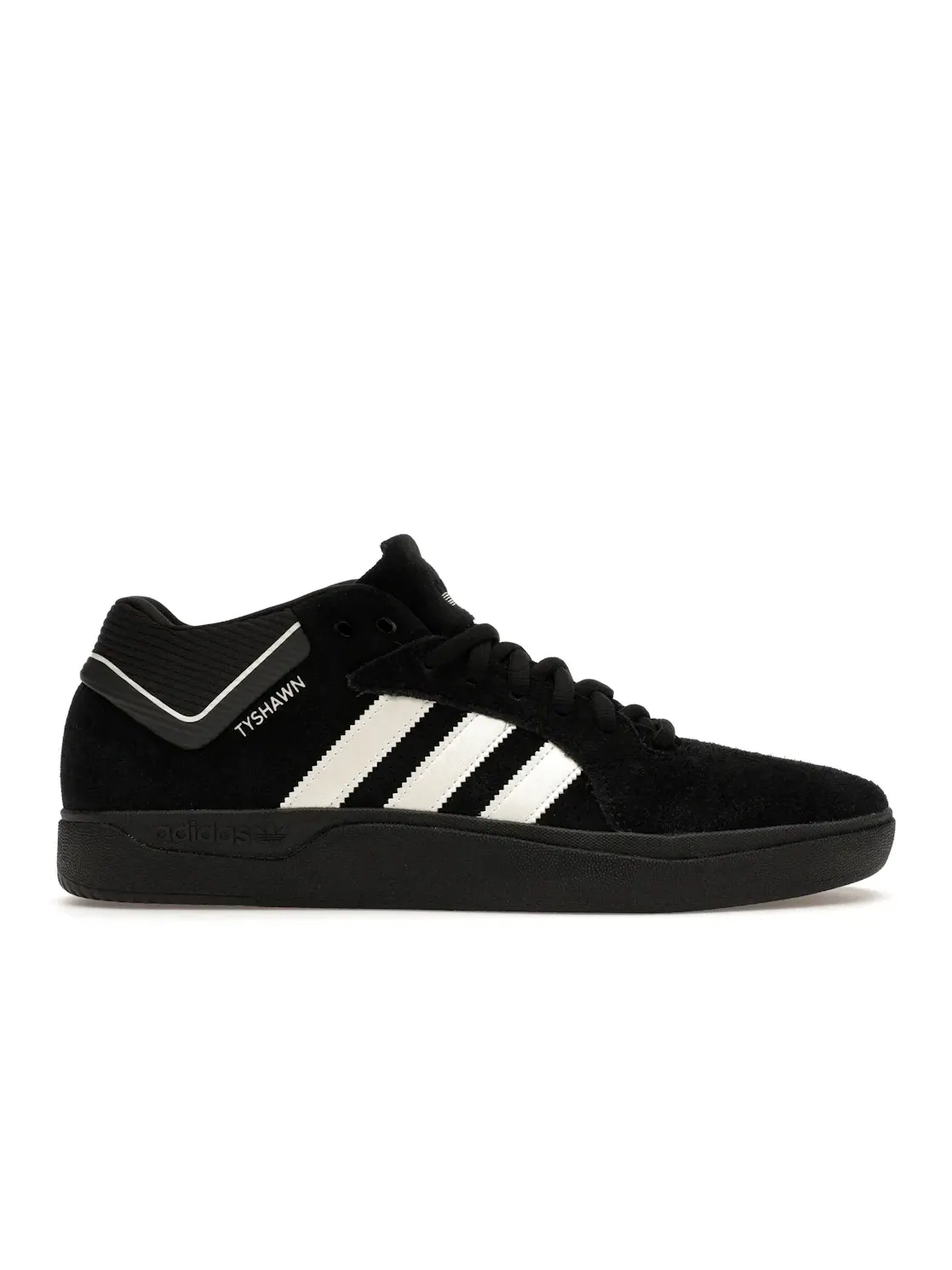 Мужские кроссовки с длинным шнурком Tyshawn Adidas — изображение 1 из 4, черный