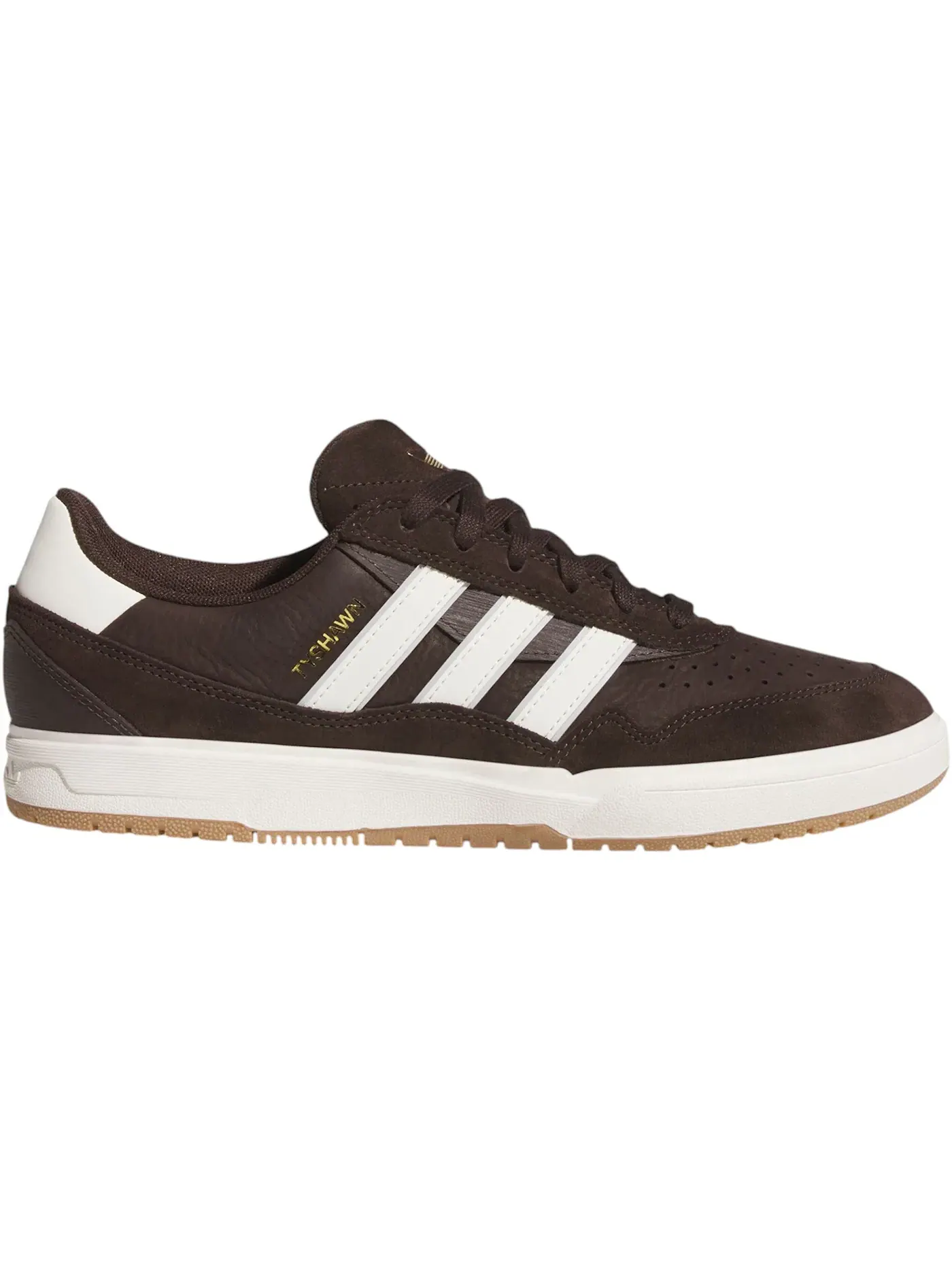 Мужские кроссовки с низким верхом Tyshawn II Adidas — изображение 1 из 1, белый/белый