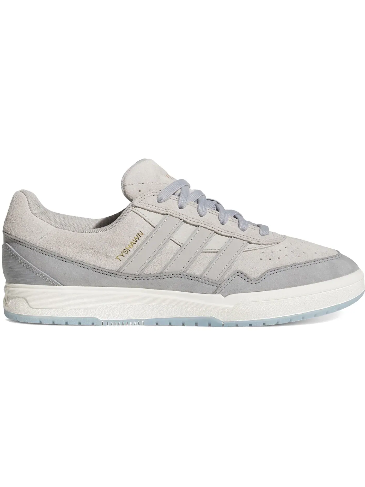 Мужские кроссовки с низким верхом Adidas Tyshawn II — изображение 1 из 1, светлый/прозрачный/белый