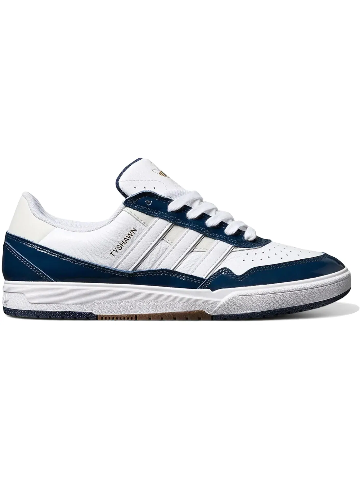 Мужские кроссовки для скейтбординга Adidas Tyshawn II — изображение 1 из 1, темно-синий/серый/белый