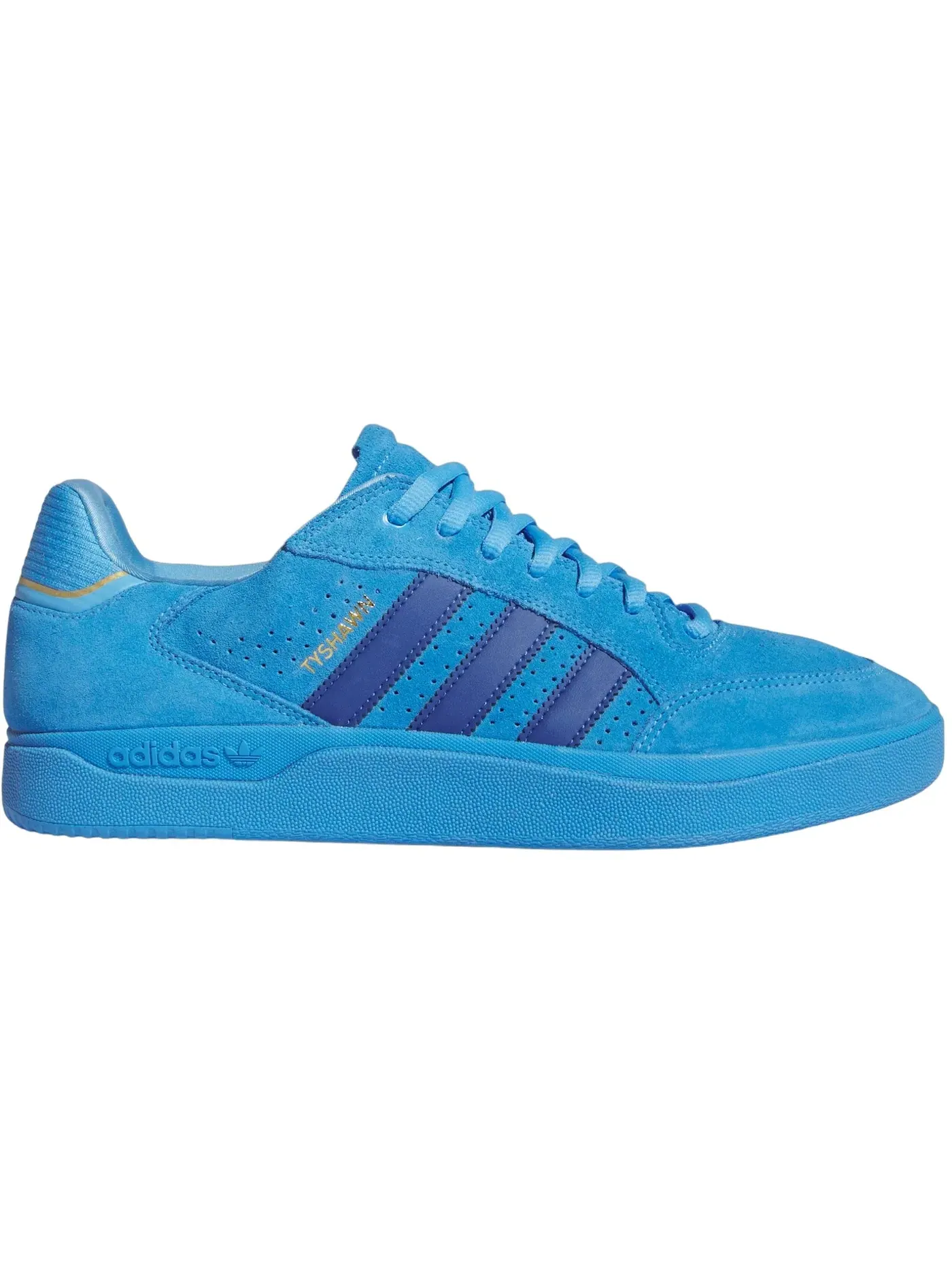 Мужские кроссовки с низким верхом Adidas Tyshawn Low — изображение 1 из 1, синий/синий/синий