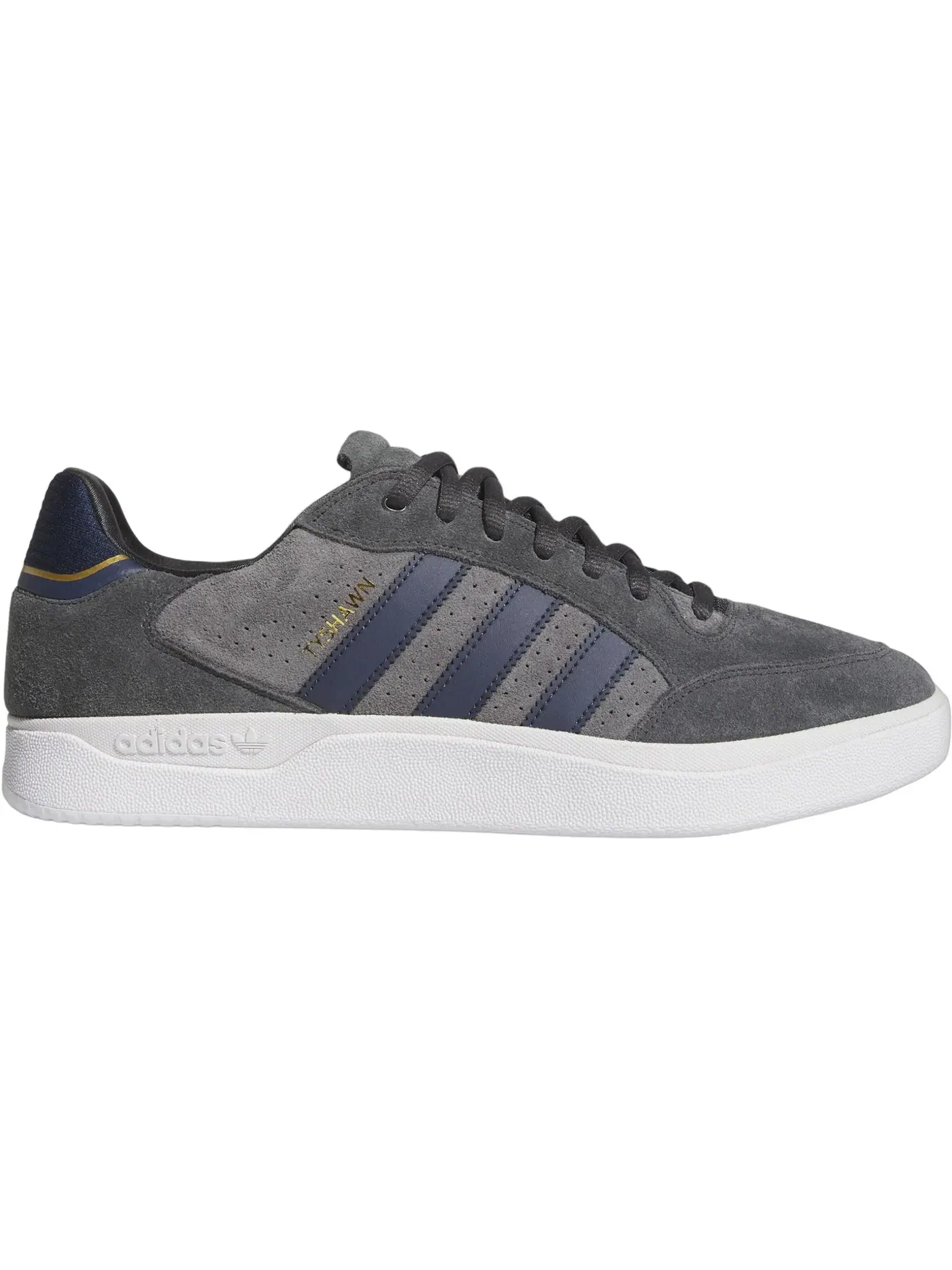 Мужские кроссовки с низким верхом Adidas Tyshawn Low — изображение 1 из 1, серый