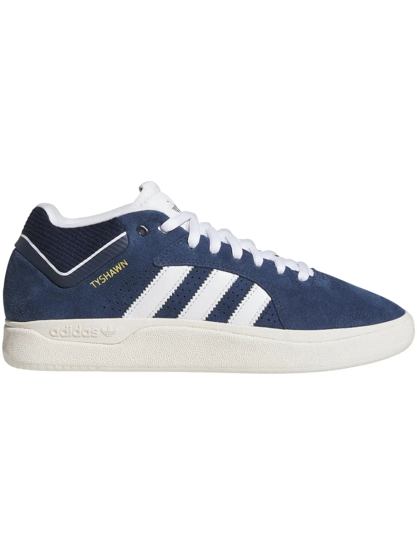 Мужские кроссовки Tyshawn Mid Adidas — изображение 1 из 1, темно-синий/белый/белый