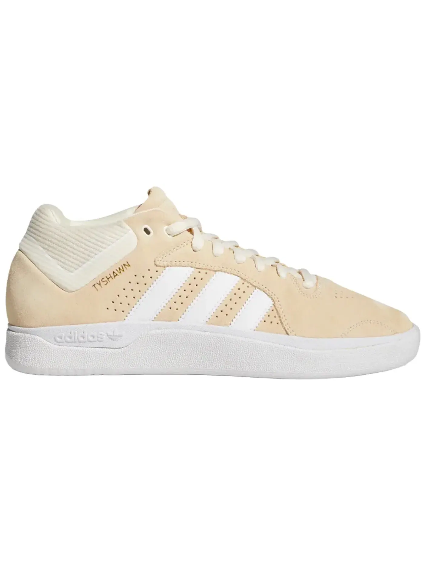 Мужские кроссовки с низким верхом Adidas Tyshawn — изображение 1 из 1, белый/белый/белый