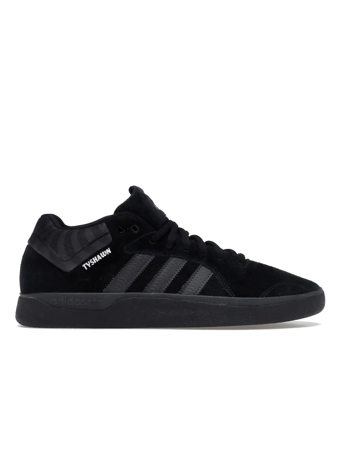 Мужские кроссовки с принтом Adidas Tyshawn — изображение 1 из 4, черный/черный/белый