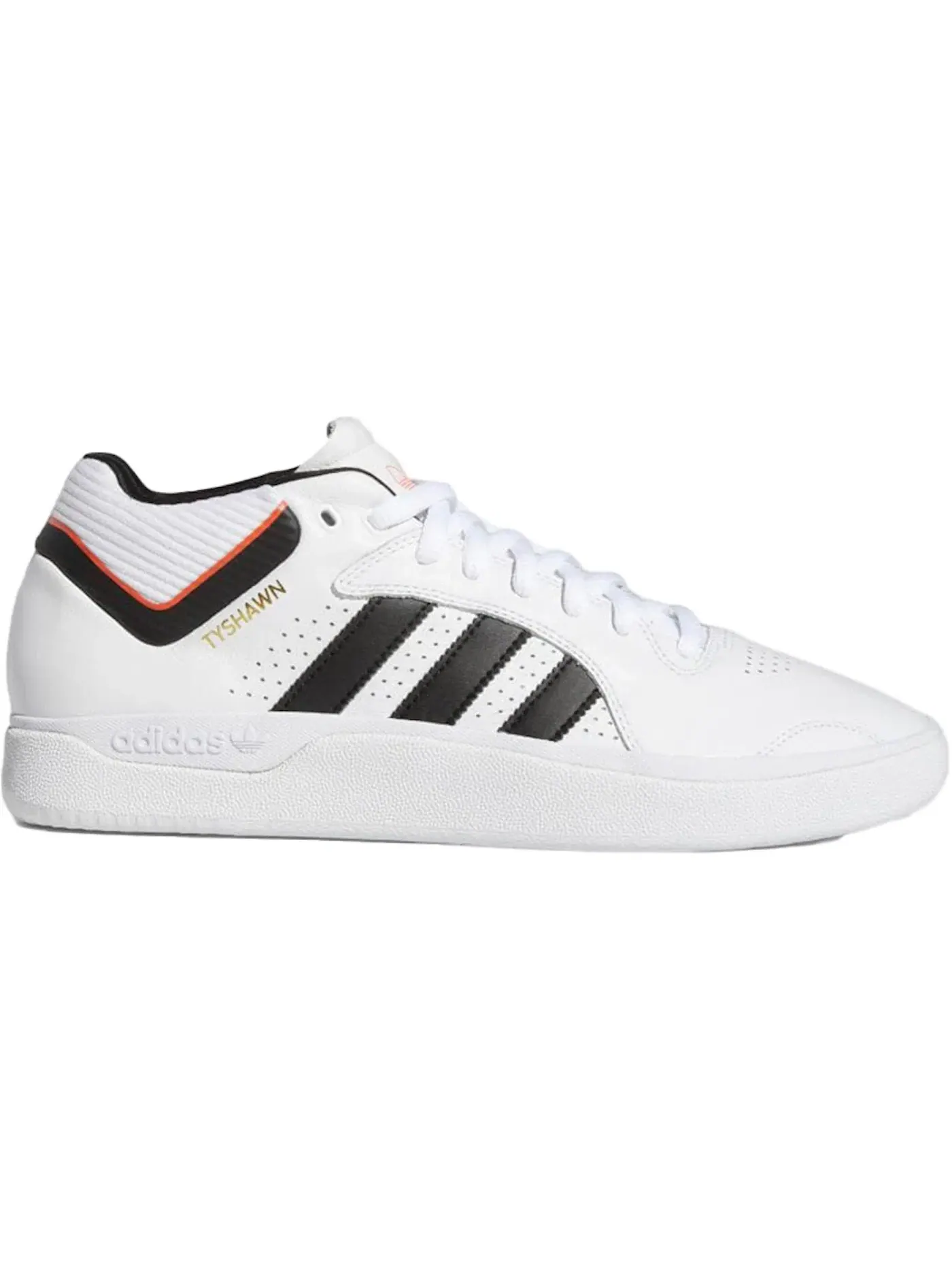 Мужские кроссовки для скейтбординга Tyshawn Adidas — изображение 1 из 1, белый/черный/красный