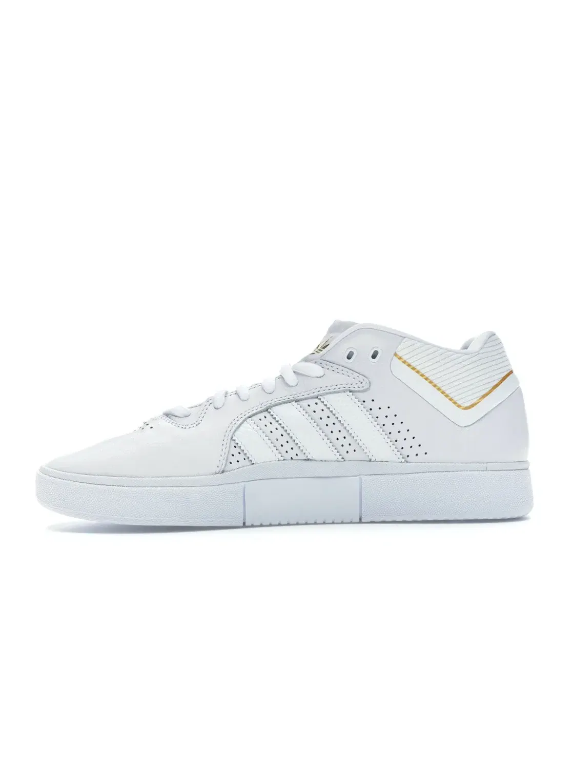 Мужские кроссовки Performance Tyshawn Adidas — изображение 3 из 4, белый/золотистый/белый