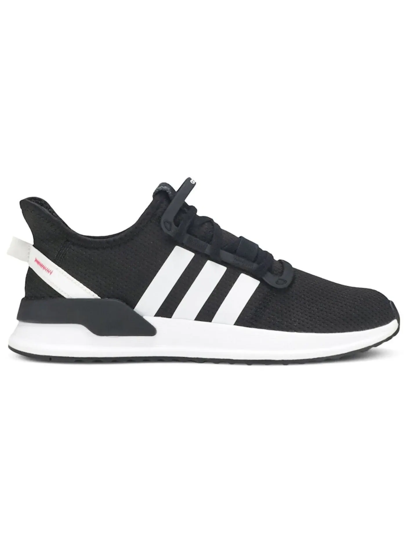 Мужские кроссовки с сетчатым верхом Adidas U-Path Run — изображение 1 из 1, черный/белый/красный