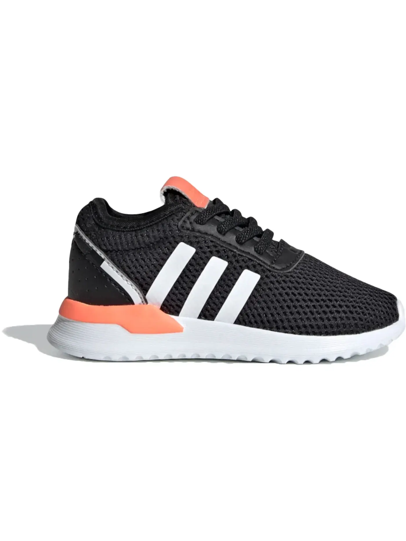 Детские кроссовки без шнурков Adidas U Path X — изображение 1 из 1, черный/белый