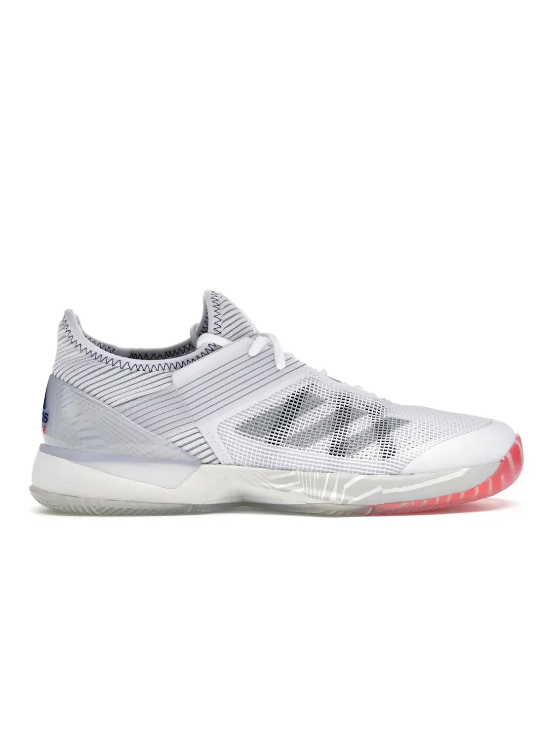 Мужские кроссовки для активного отдыха Adidas Ubersonic 3.0 — изображение 1 из 4, белый/серый/-красный