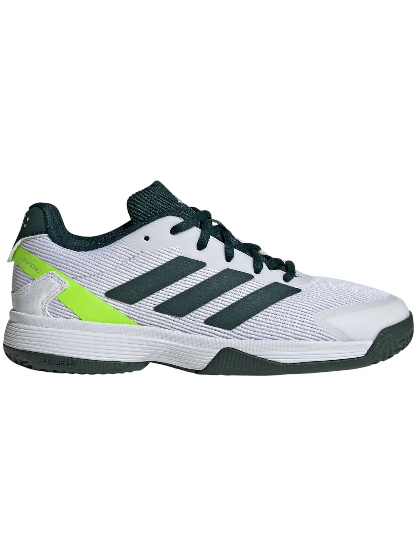 Детские кроссовки для мальчиков с сетчатым верхом Adidas Ubersonic — изображение 1 из 1, серебристый металлик
