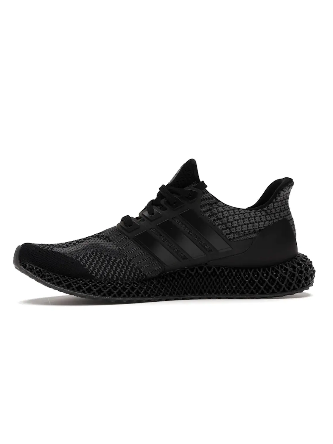 Мужские кроссовки для бега с технологией 4D Adidas Ultra 4D 5.0 — изображение 3 из 4, черный