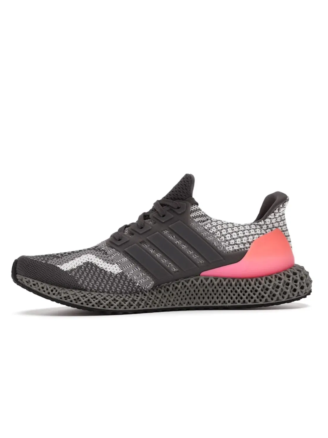 Мужские кроссовки для бега с технологией 4D Adidas Ultra 4D 5.0 — изображение 3 из 4, серый/серый-серый