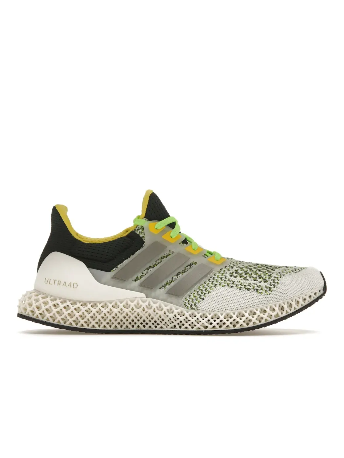 Мужские кроссовки с технологией 4D Adidas Ultra 4D Adidas — изображение 1 из 4, белый/металлик-желтый