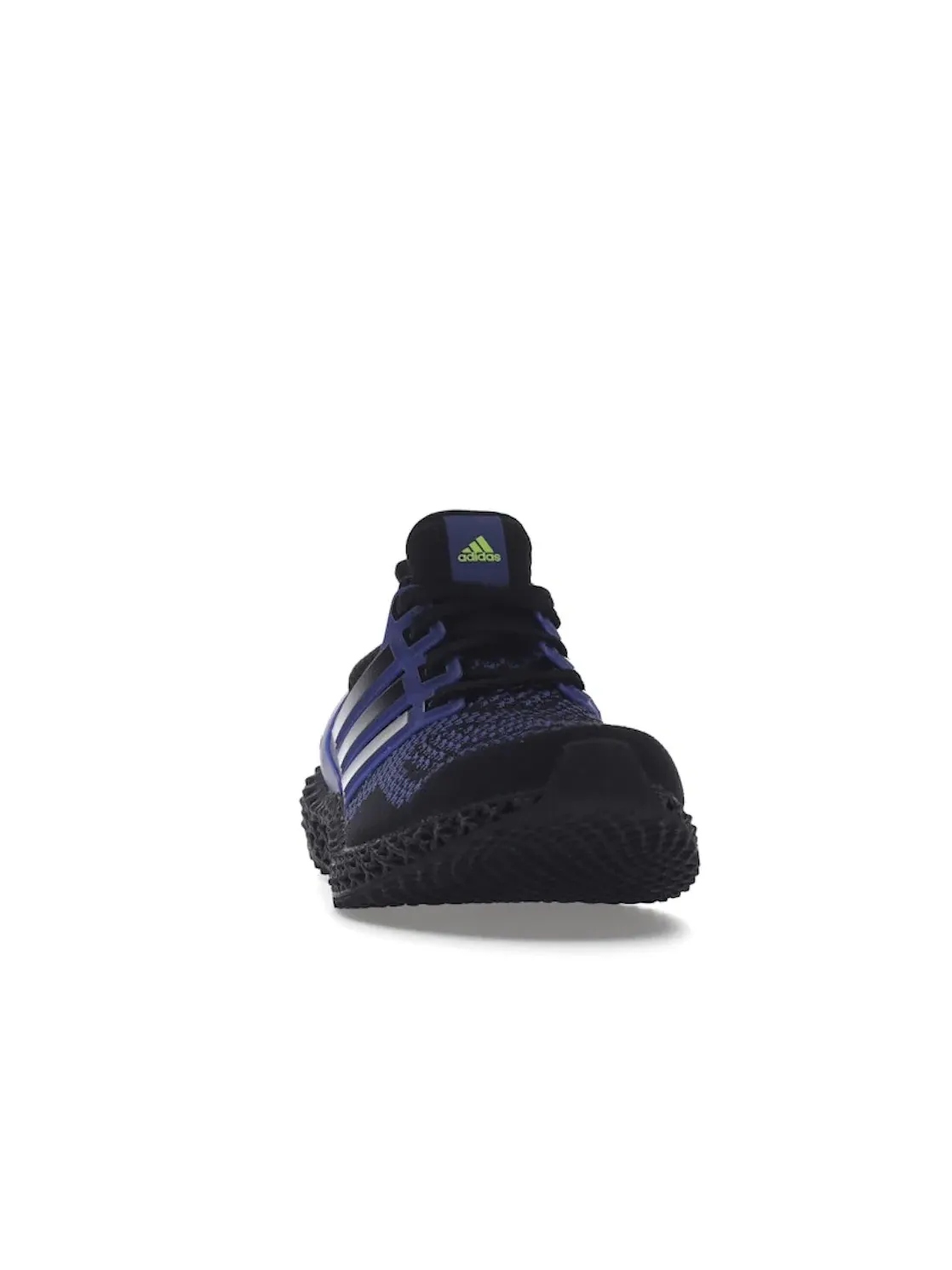 Мужские кроссовки для бега с вязаным верхом Adidas Ultra 4D — изображение 2 из 4, черный/черный