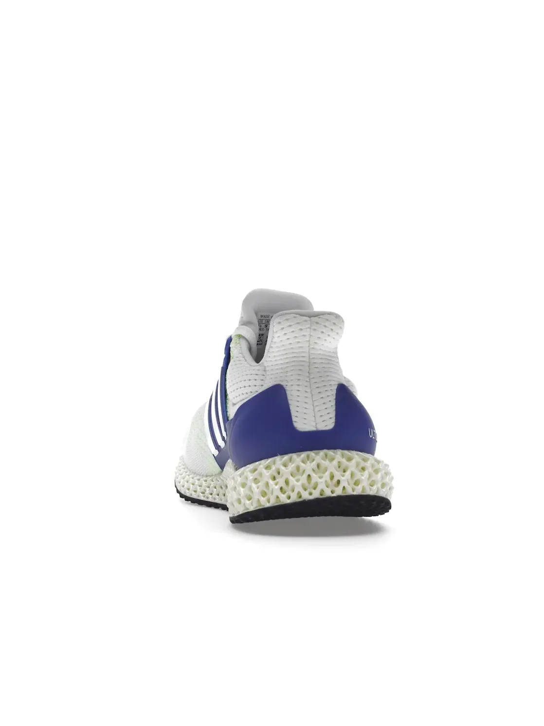 Мужские кроссовки для бега Adidas Ultra 4D — изображение 4 из 4, белый/белый