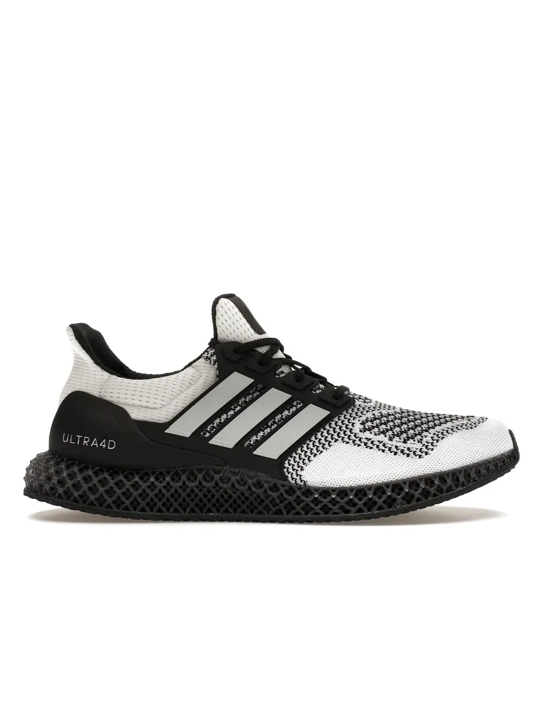 Мужские кроссовки для бега с технологией 4D Adidas Ultra 4D — изображение 1 из 4, черный/белый/белый