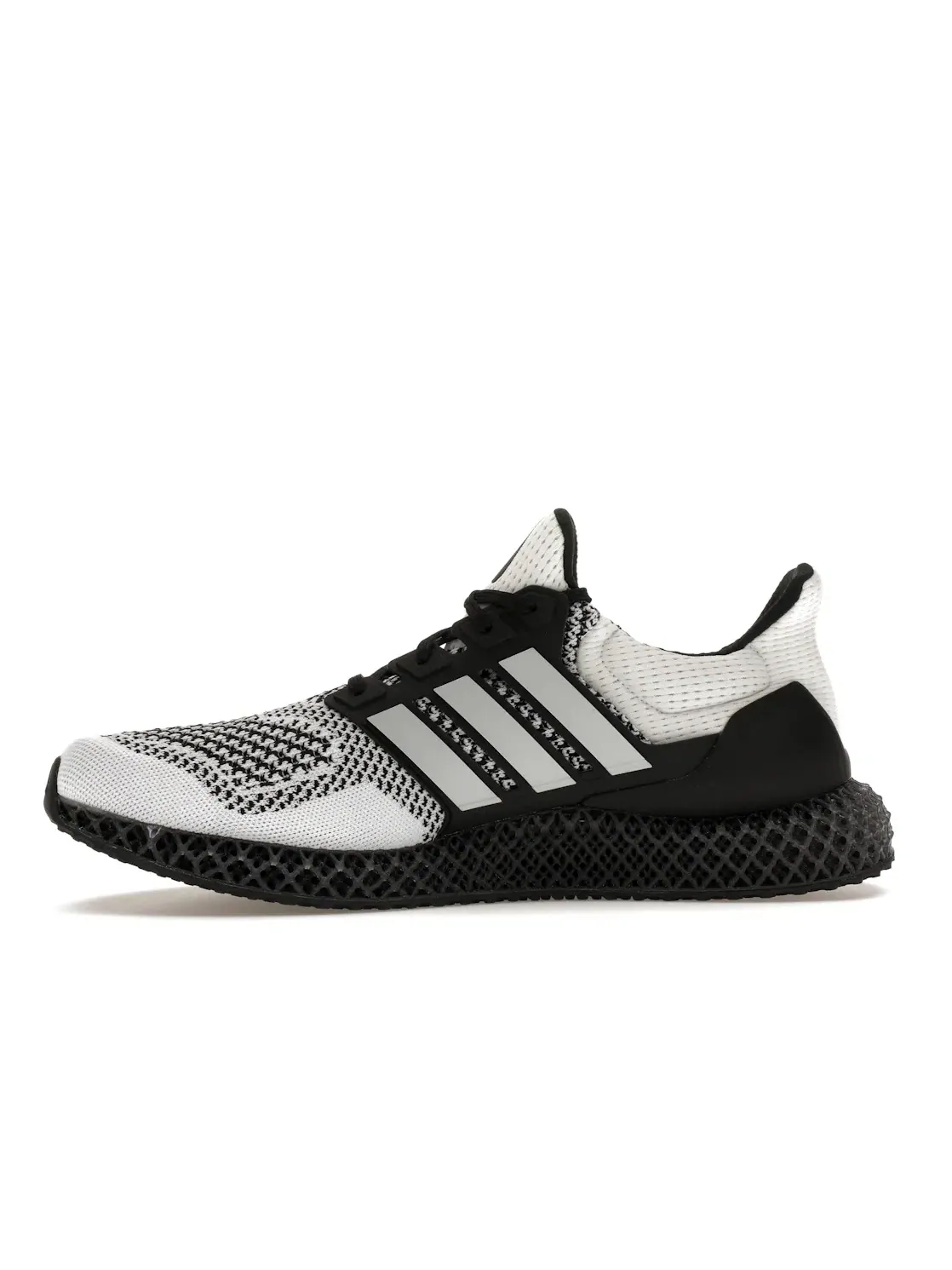 Мужские кроссовки для бега с технологией 4D Adidas Ultra 4D — изображение 3 из 4, черный/белый/белый