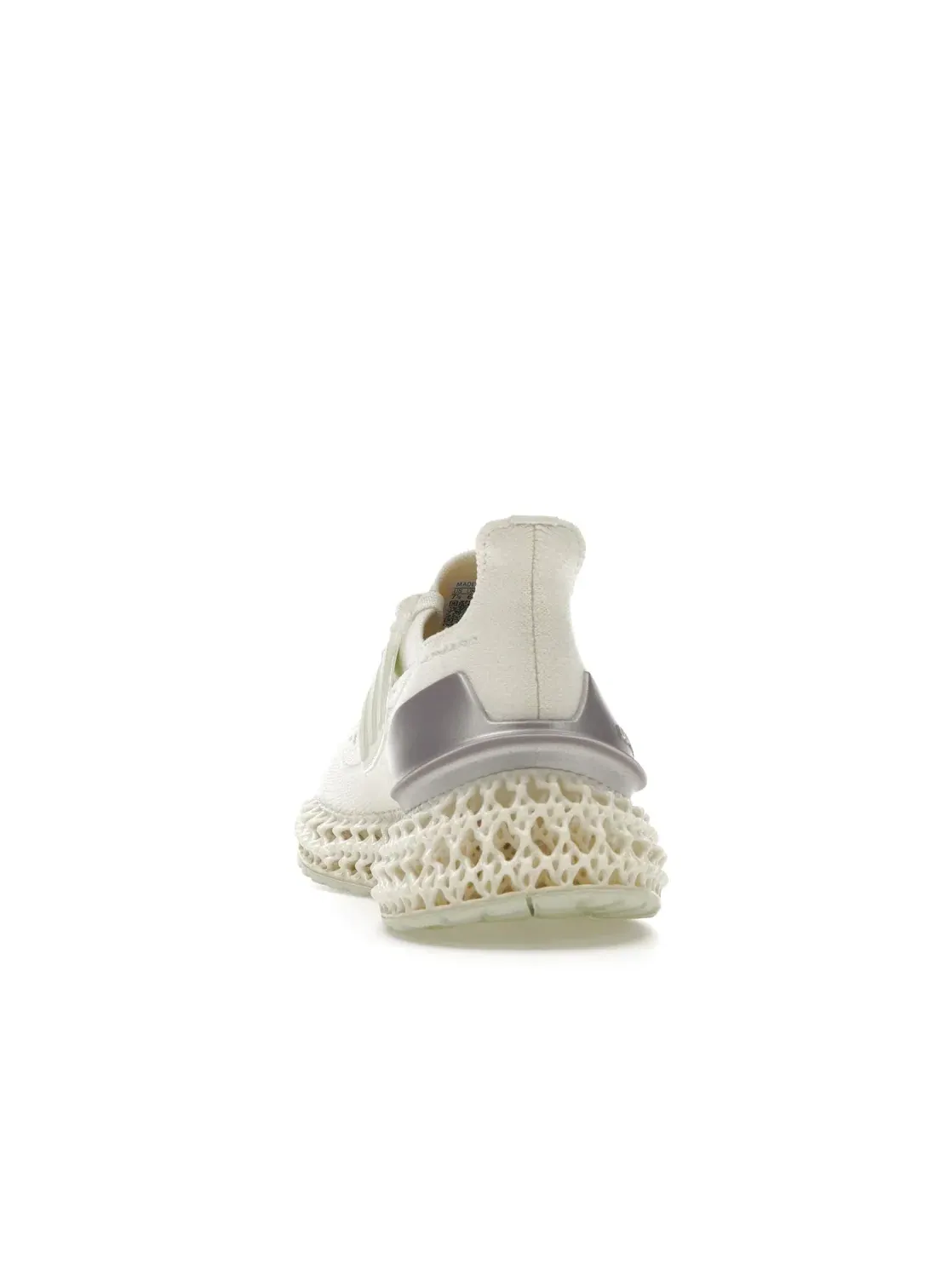 Женские кроссовки беговые с технологией 4D FWD Adidas Ultra 4D FWD — изображение 4 из 4, белый/зеленый/желтый