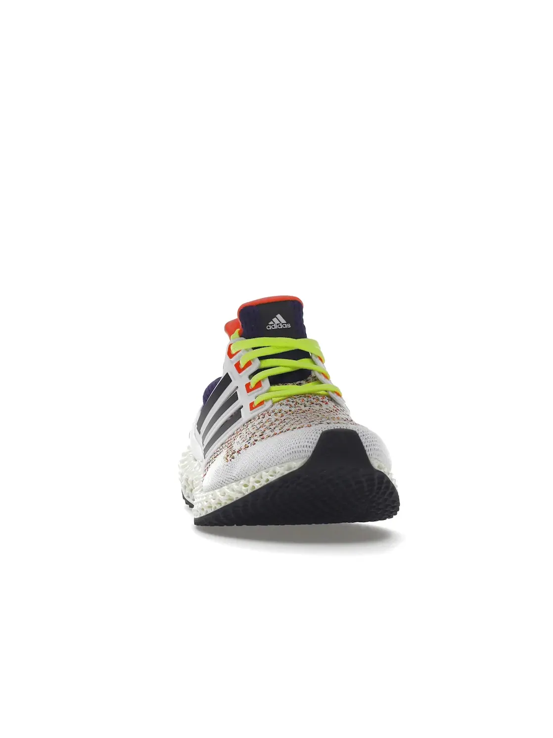 Мужские кроссовки для бега с технологией 4D midsole Adidas Ultra 4D — изображение 2 из 4, белый/фиолетовый/мульти