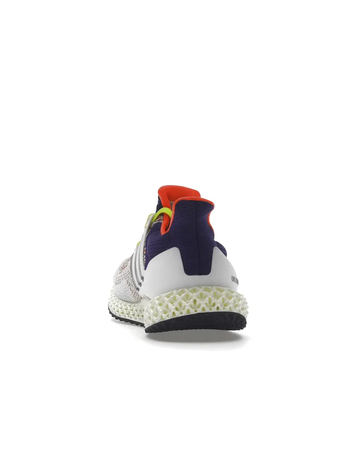 Мужские кроссовки для бега с технологией 4D midsole Adidas Ultra 4D — изображение 4 из 4, белый/фиолетовый/мульти