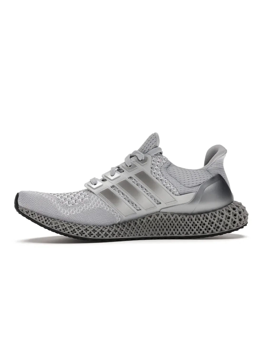 Мужские кроссовки с технологией 4D Adidas Ultra 4D NASA Halo Silver — изображение 3 из 4
