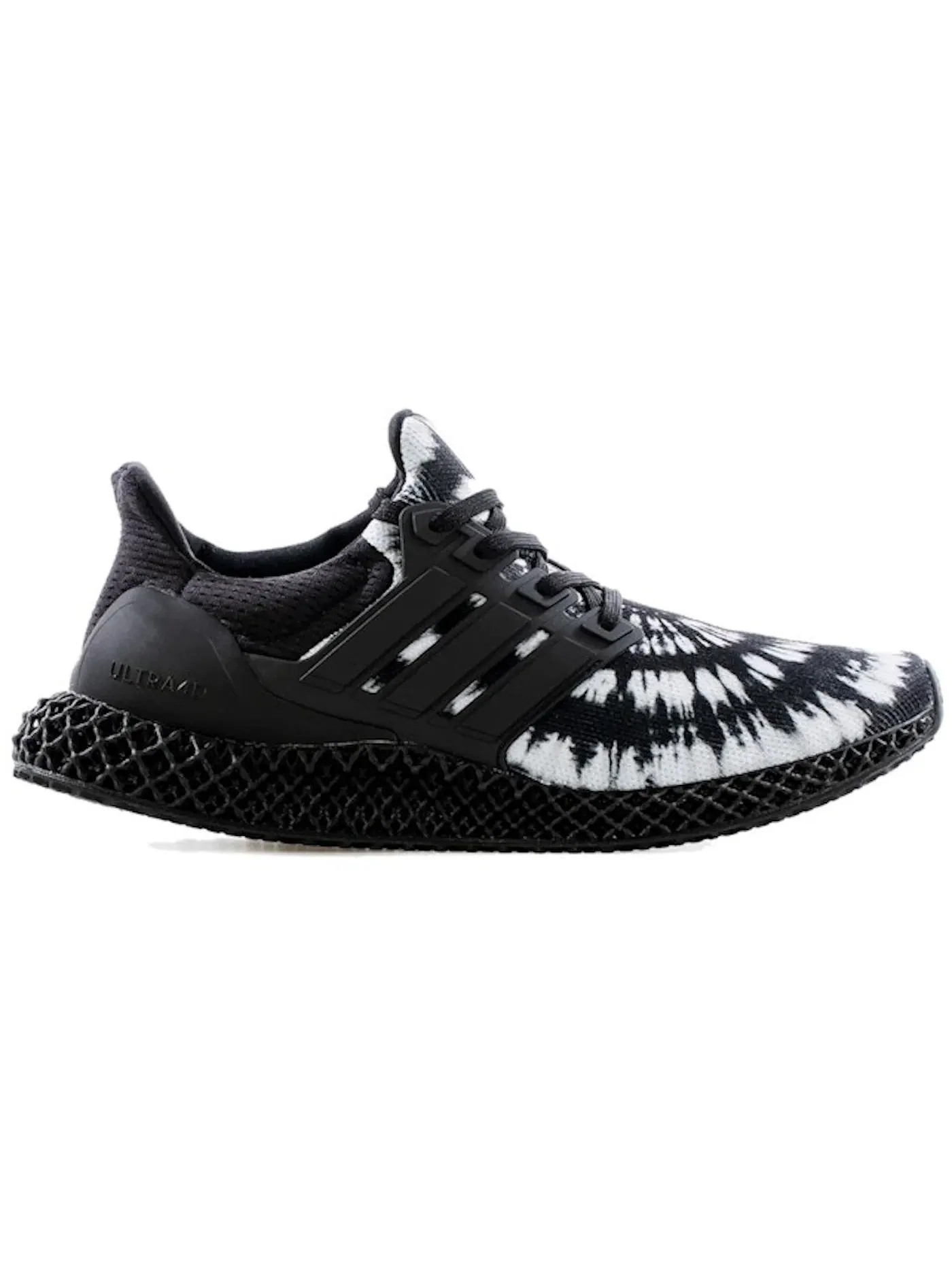 Мужские кроссовки с принтом Adidas Ultra 4D — изображение 1 из 1, черный/белый