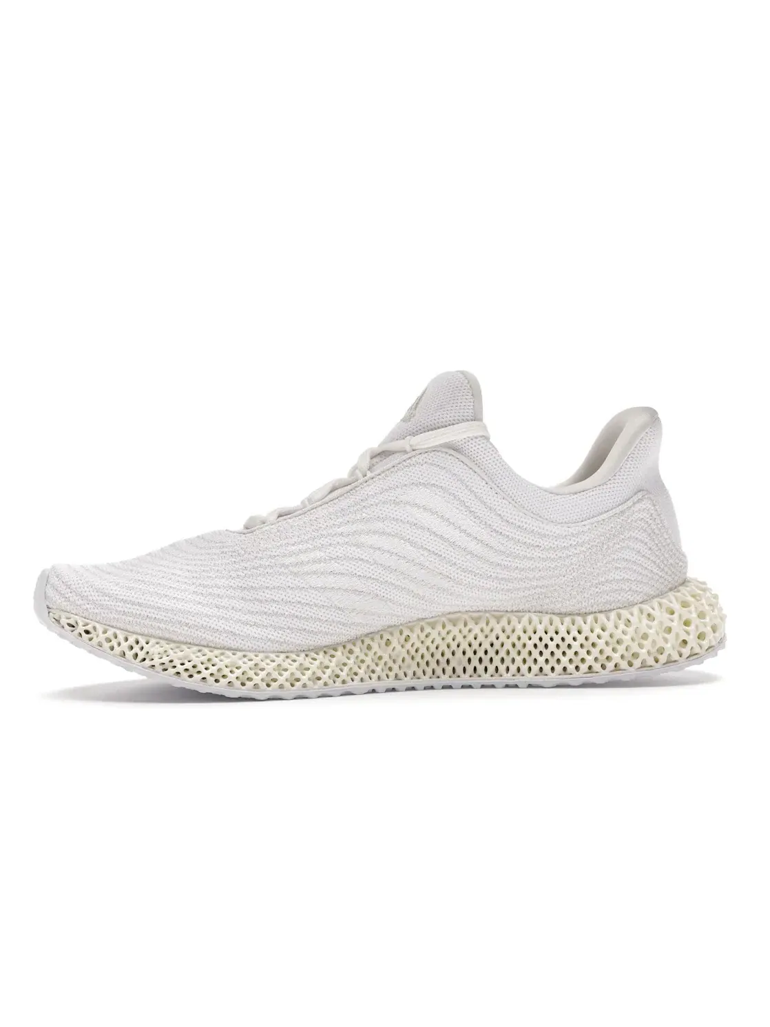Мужские кроссовки с технологией FlatKnit Adidas Ultra 4D — изображение 3 из 4, белый/белый/белый