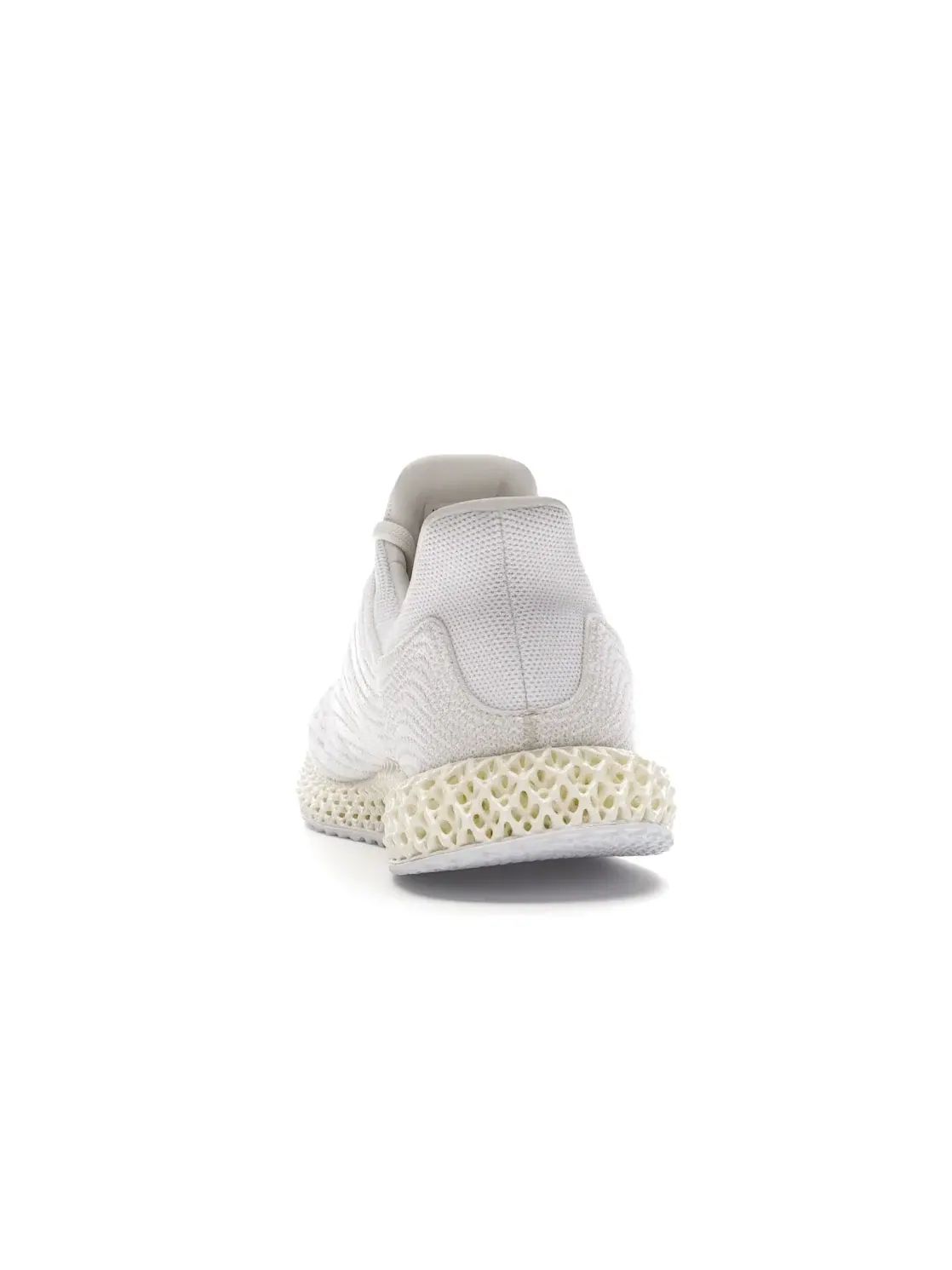 Мужские кроссовки с технологией FlatKnit Adidas Ultra 4D — изображение 4 из 4, белый/белый/белый