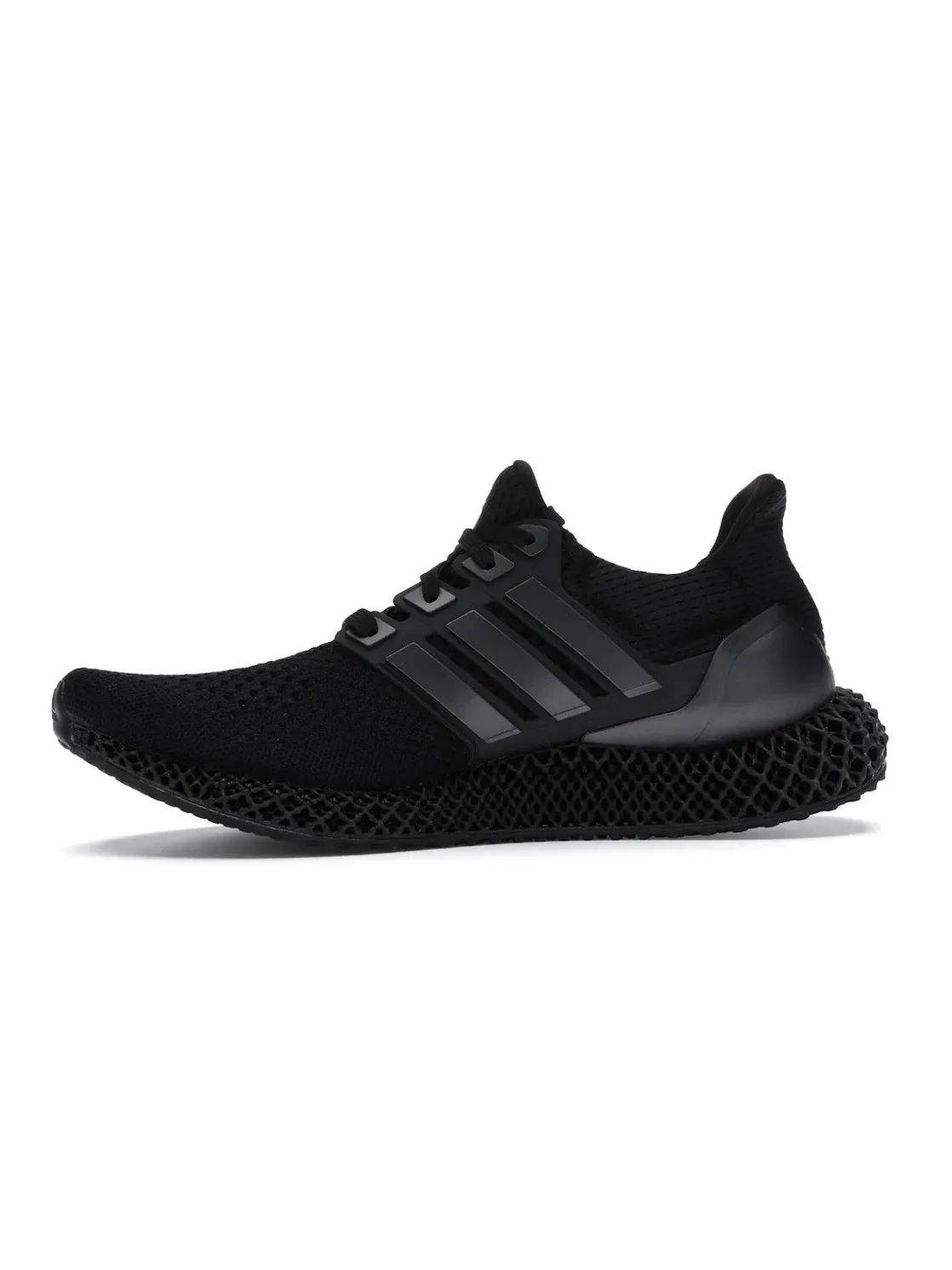Мужские кроссовки с технологией 4D-печати Adidas Ultra 4D — изображение 3 из 4, черный/черный/черный