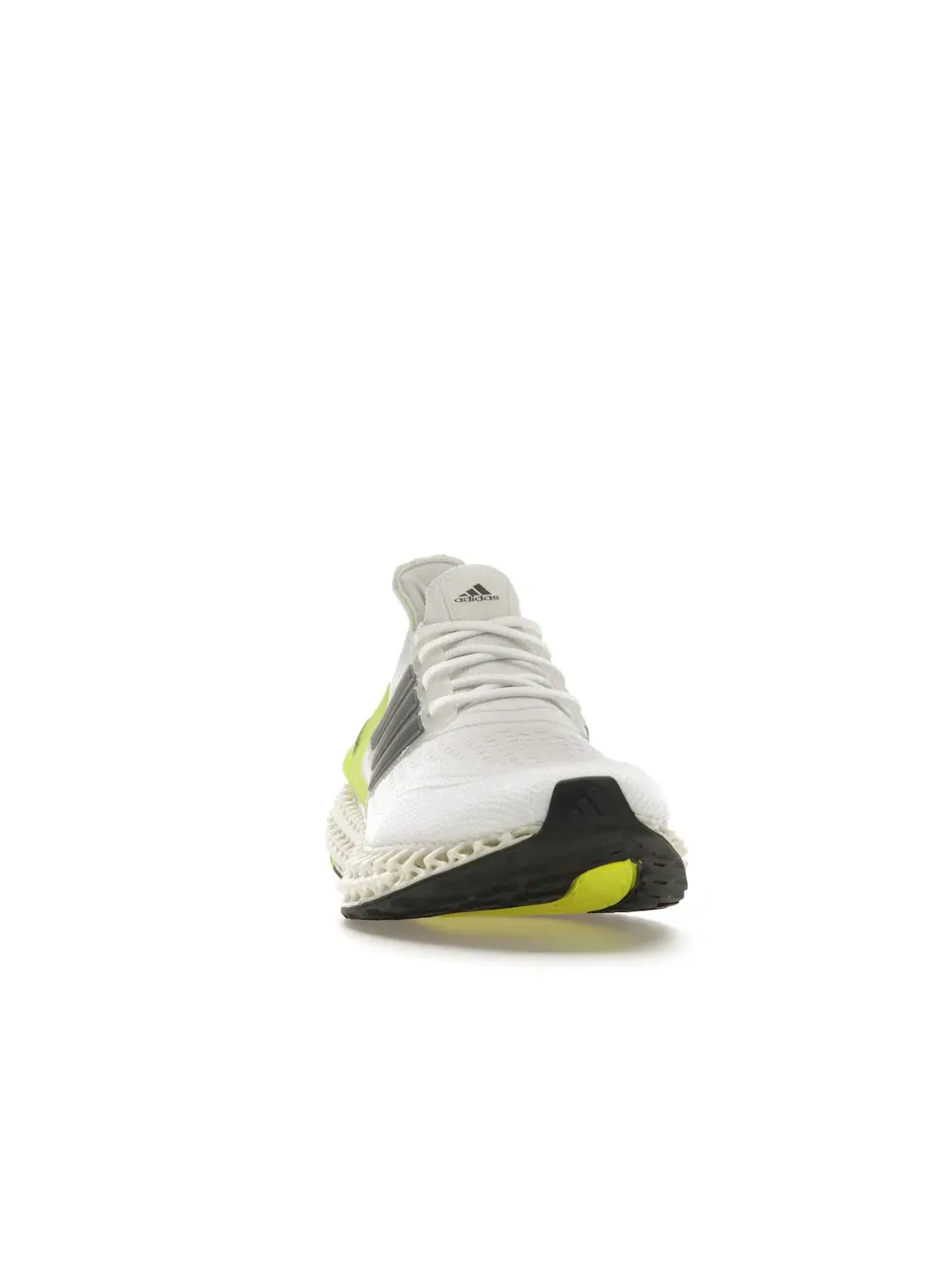Мужские кроссовки беговые с технологией 4DFWD Adidas Ultra 4DFWD — изображение 2 из 4, белый черный желтый