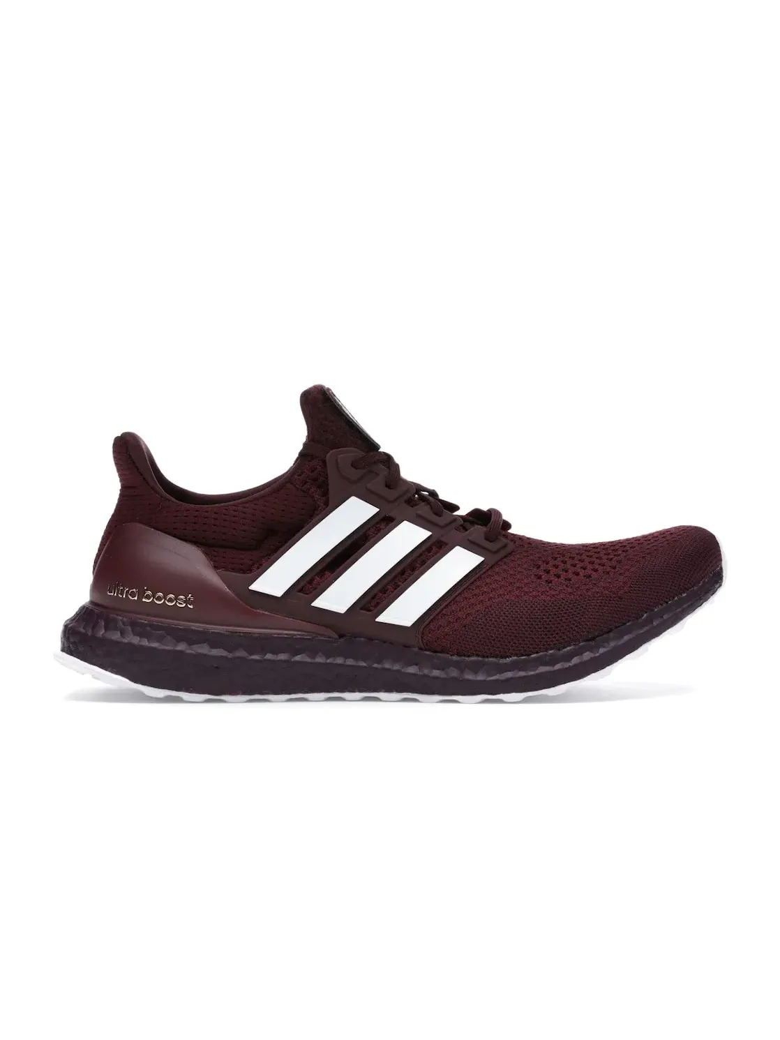 Мужские кроссовки беговые с принтом Adidas Ultra Boost 1.0 — изображение 1 из 4, белый/бордовый