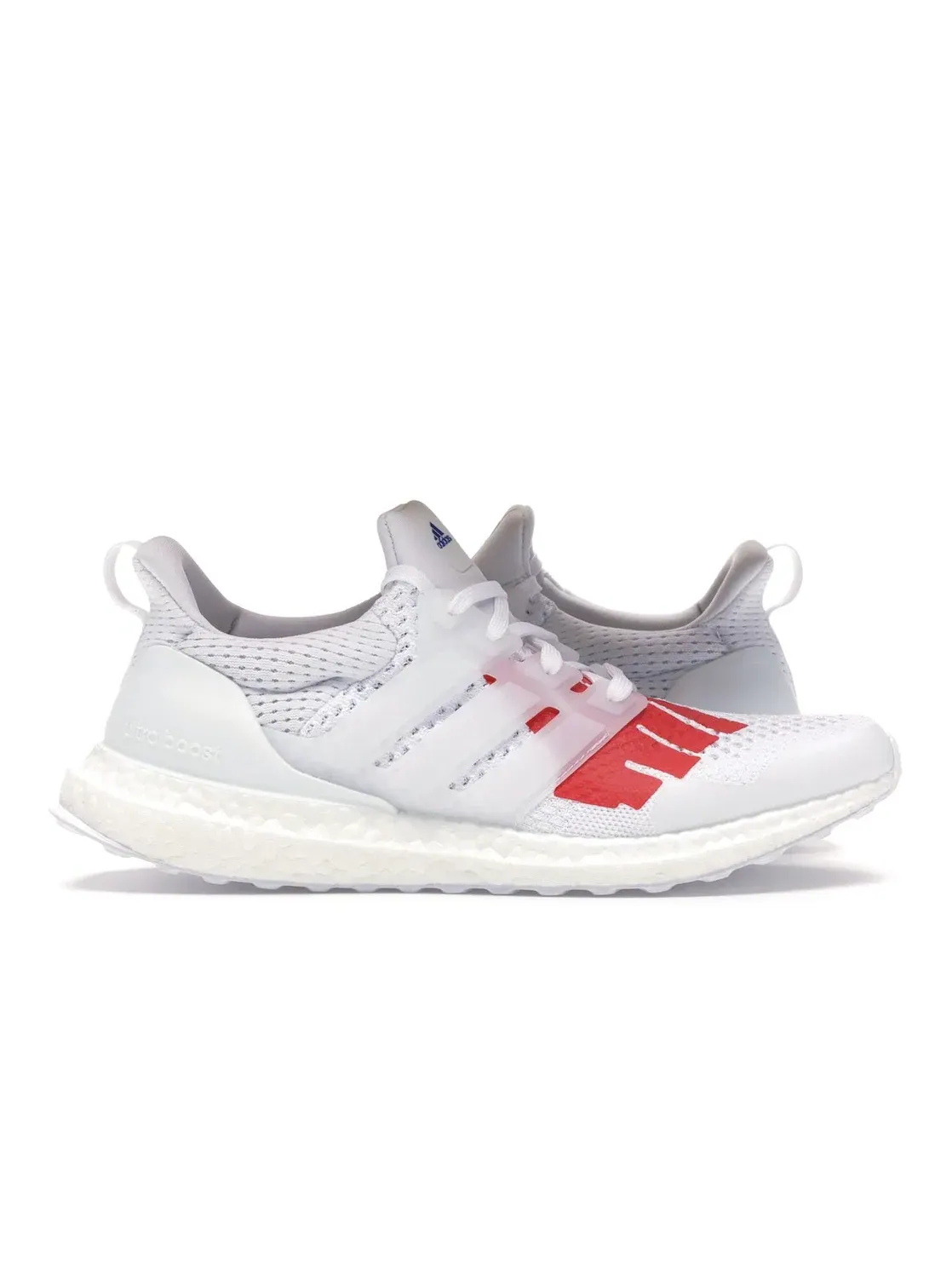 Мужские кроссовки с принтом Adidas Ultra Boost 1.0 — изображение 1 из 4, белый/красный/белый
