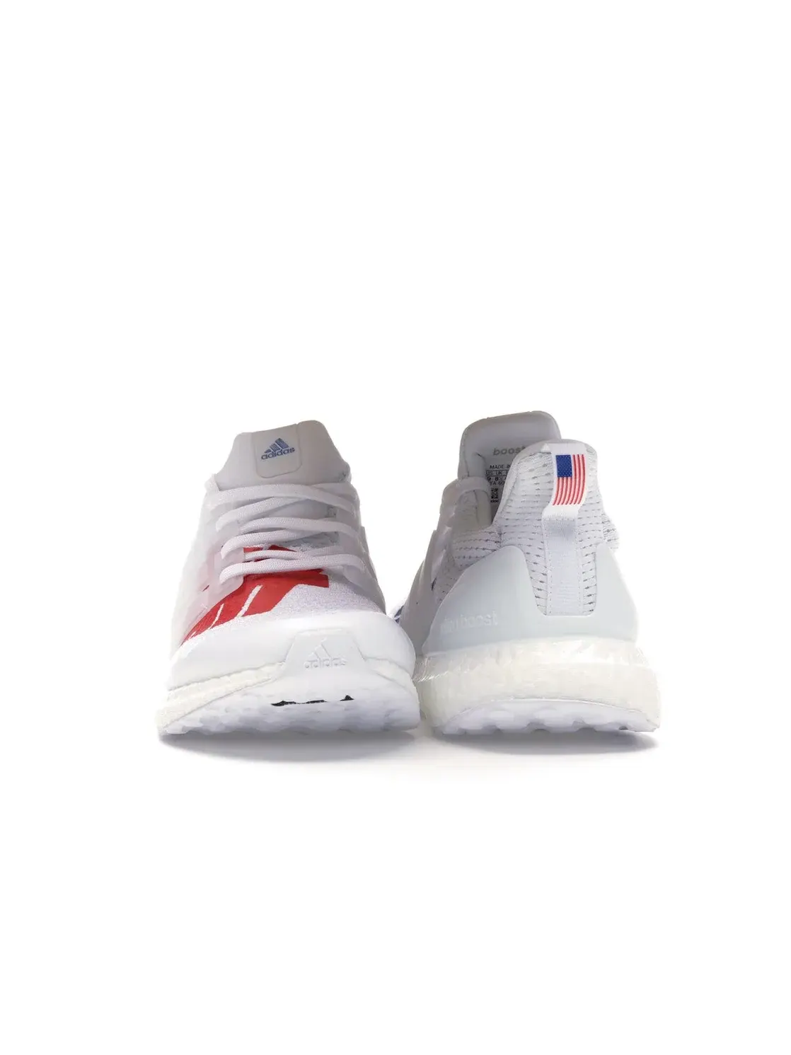 Мужские кроссовки с принтом Adidas Ultra Boost 1.0 — изображение 2 из 4, белый/красный/белый