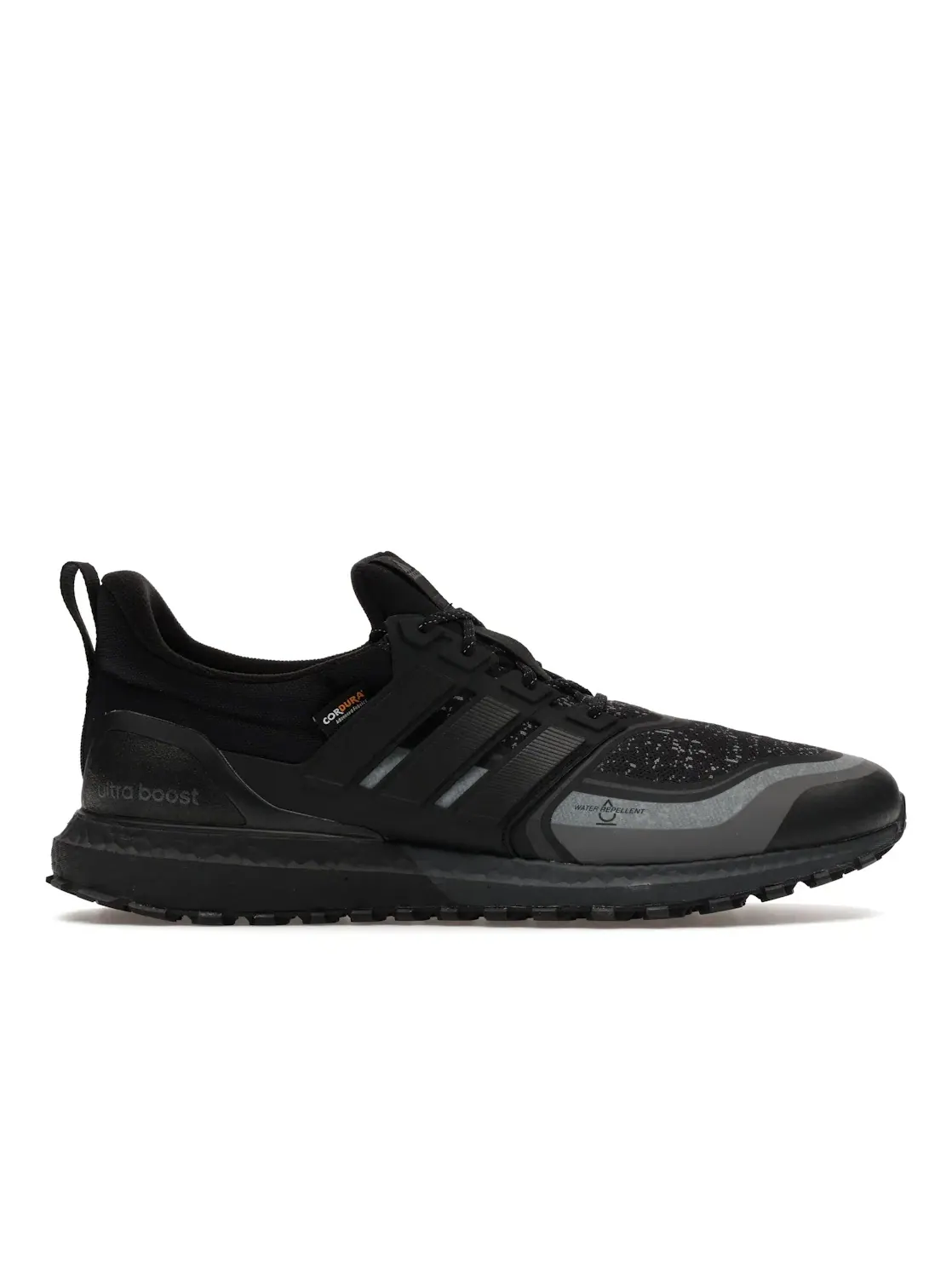 Мужские кроссовки для бега с технологией Boost Adidas Ultra Boost 1.0 ATR — изображение 1 из 4, черный/черный/серый