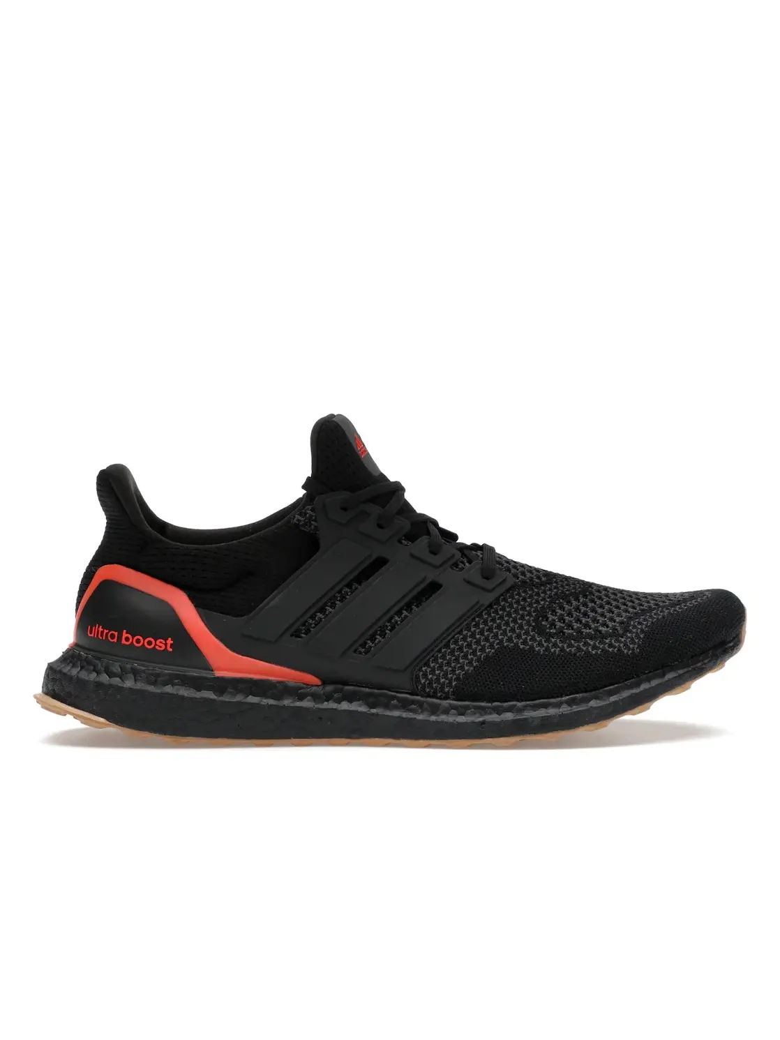 Мужские кроссовки беговые Adidas Ultra Boost 1.0 — изображение 1 из 4, черный/черный/красный