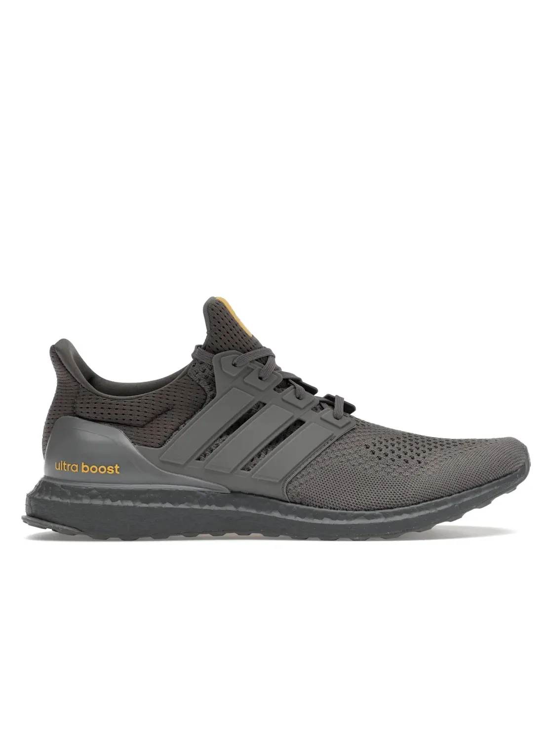 Мужские кроссовки для бега с технологией Primeknit Adidas Ultra Boost 1.0 — изображение 1 из 4, темно-серый/темно-серый