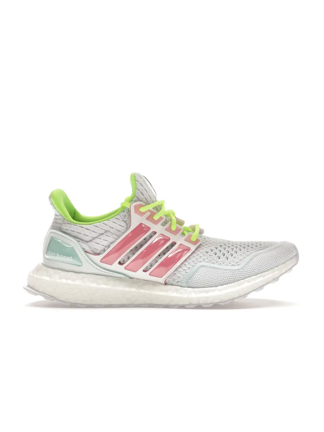 Женские кроссовки для бега Adidas Ultra Boost 1.0 — изображение 1 из 4, белый/розовый
