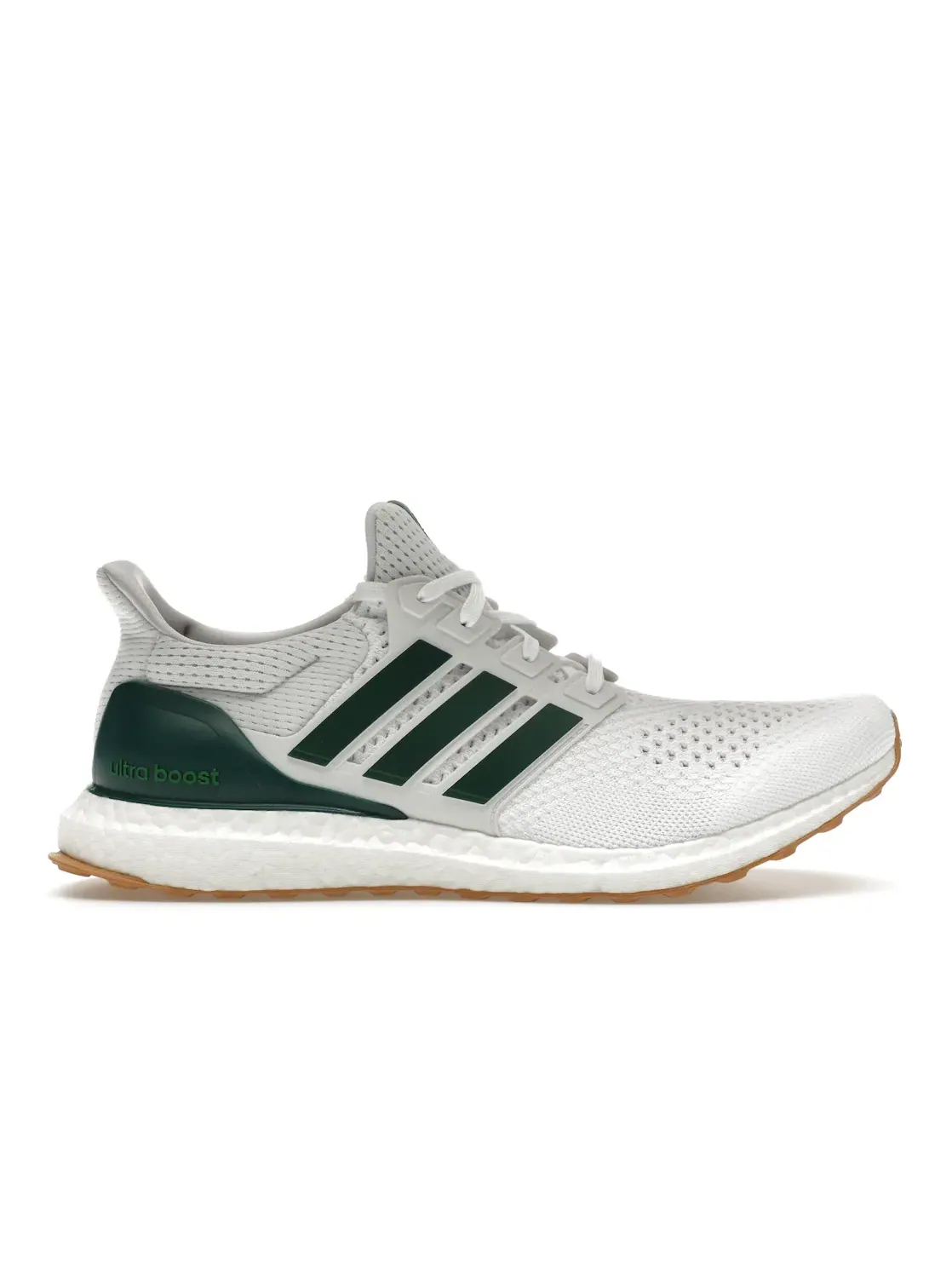 Мужские кроссовки для бега Adidas Ultra Boost 1.0 — изображение 1 из 4, белый зеленый