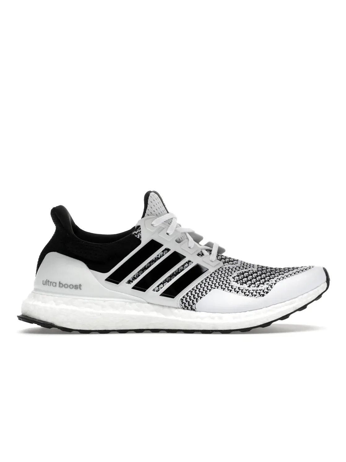 Мужские кроссовки для бега с амортизацией Adidas Ultra Boost 1.0 — изображение 1 из 4, белый/черный/металлик