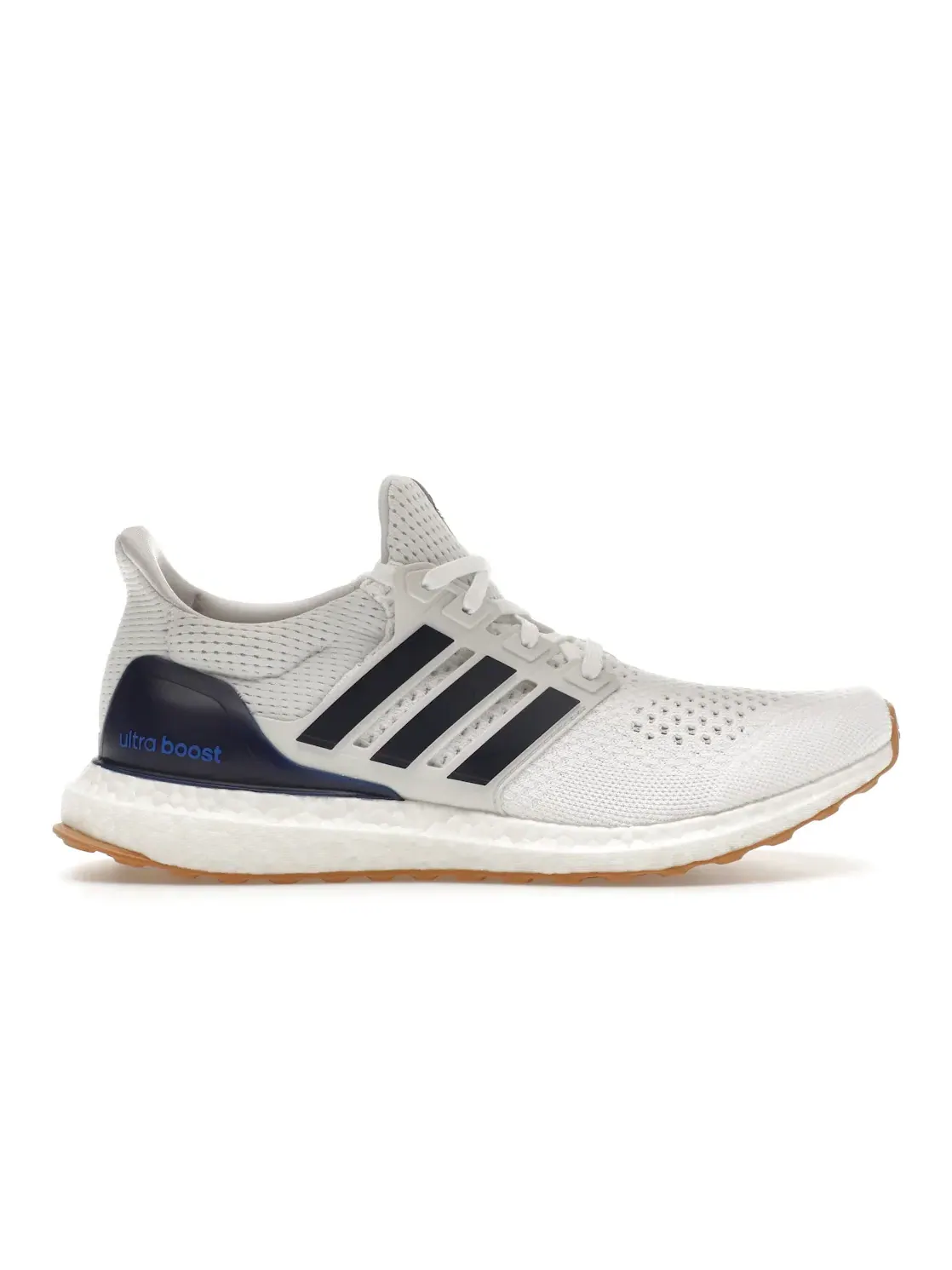 Мужские кроссовки для бега Adidas Ultra Boost 1.0 — изображение 1 из 4, белый темный синий