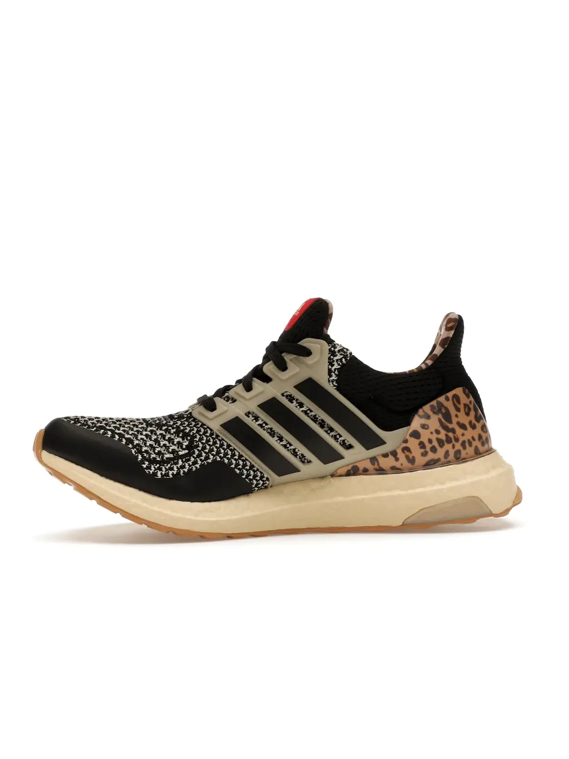 Женские кроссовки для бега с принтом Adidas Ultra Boost 1.0 — изображение 3 из 4, черный/бежевый