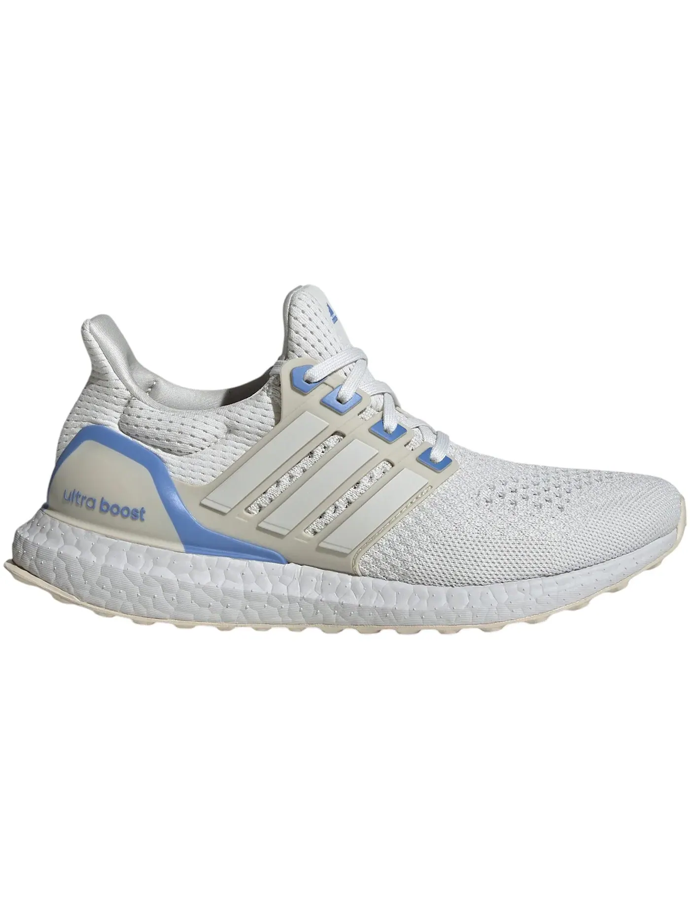 Женские кроссовки для бега с технологией Boost Adidas Ultra Boost 1.0 — изображение 1 из 1, белый/белый/синий