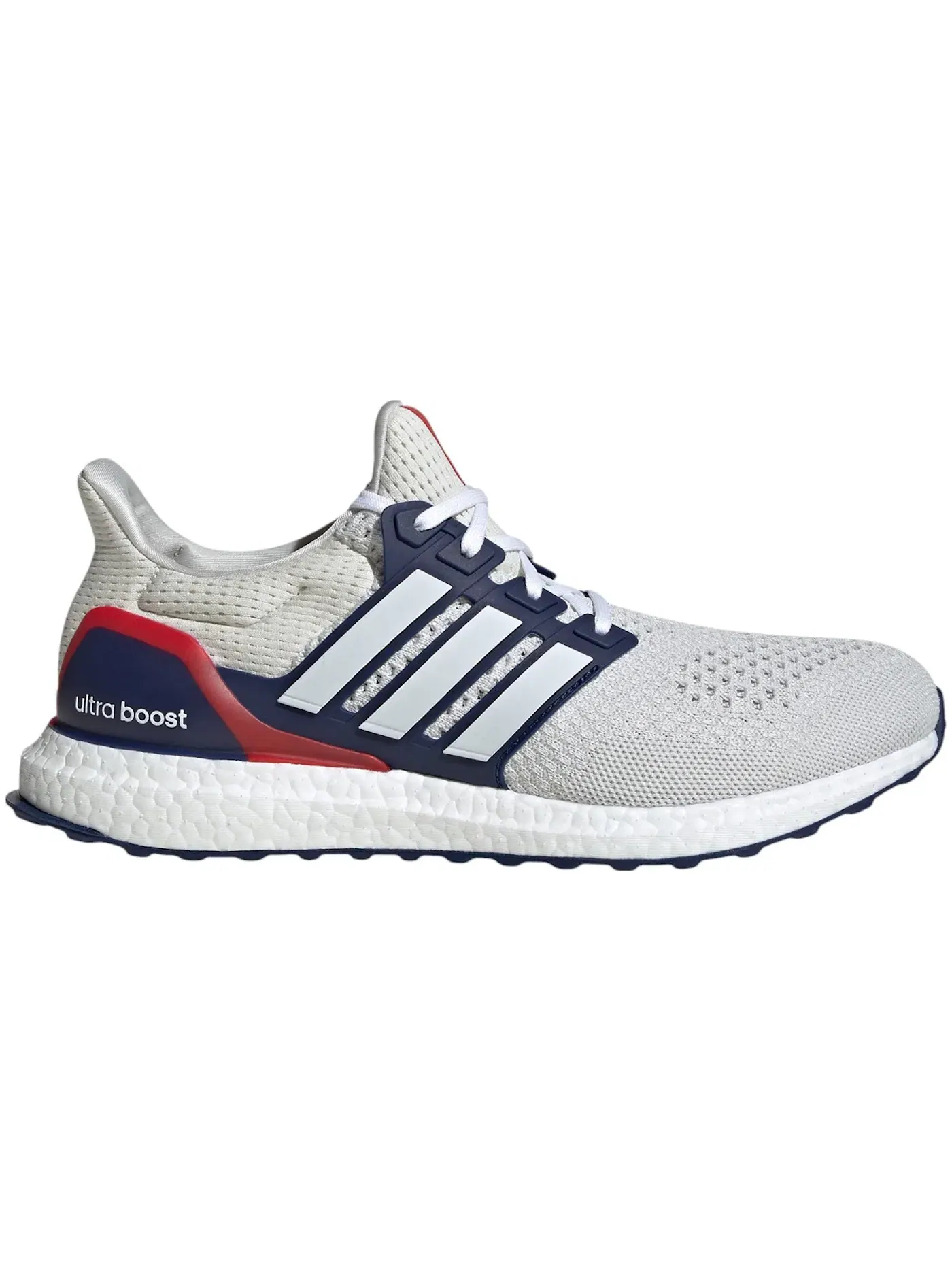 Мужские кроссовки с технологией Boost Adidas Ultra Boost 1.0 — изображение 1 из 1, белый/белый/темный синий